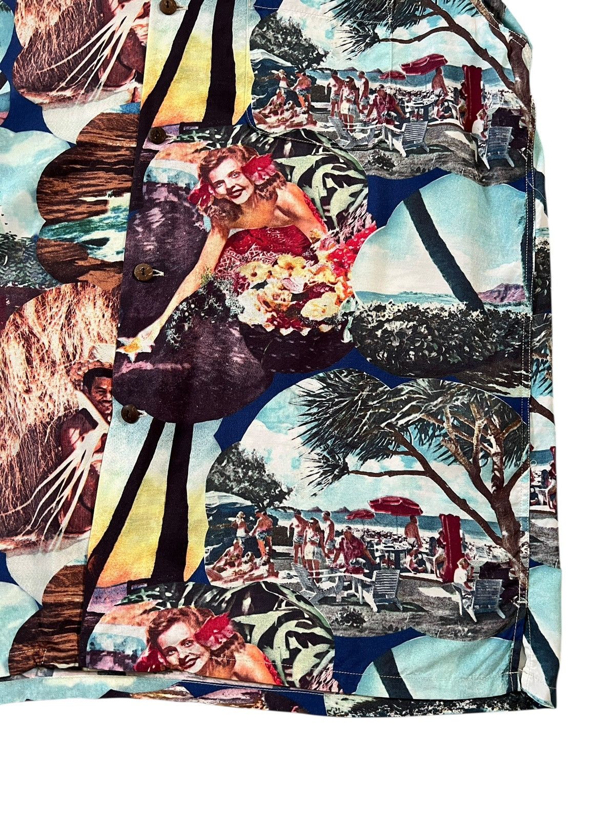Sun Surf Toyo Enterprise ‘Gold” Rayon Graphic Hawaiian Shirt Sun Surf Size US L / EU 52-54 / 3 - 6 Thumbnail