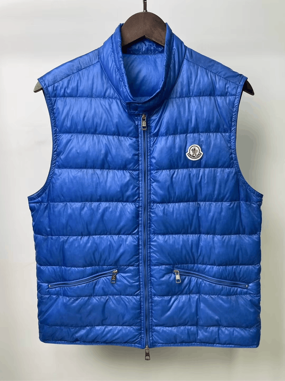 Moncler moncler blue down vest size 3 Size US M / EU 48-50 / 2 - 1 Thumbnail