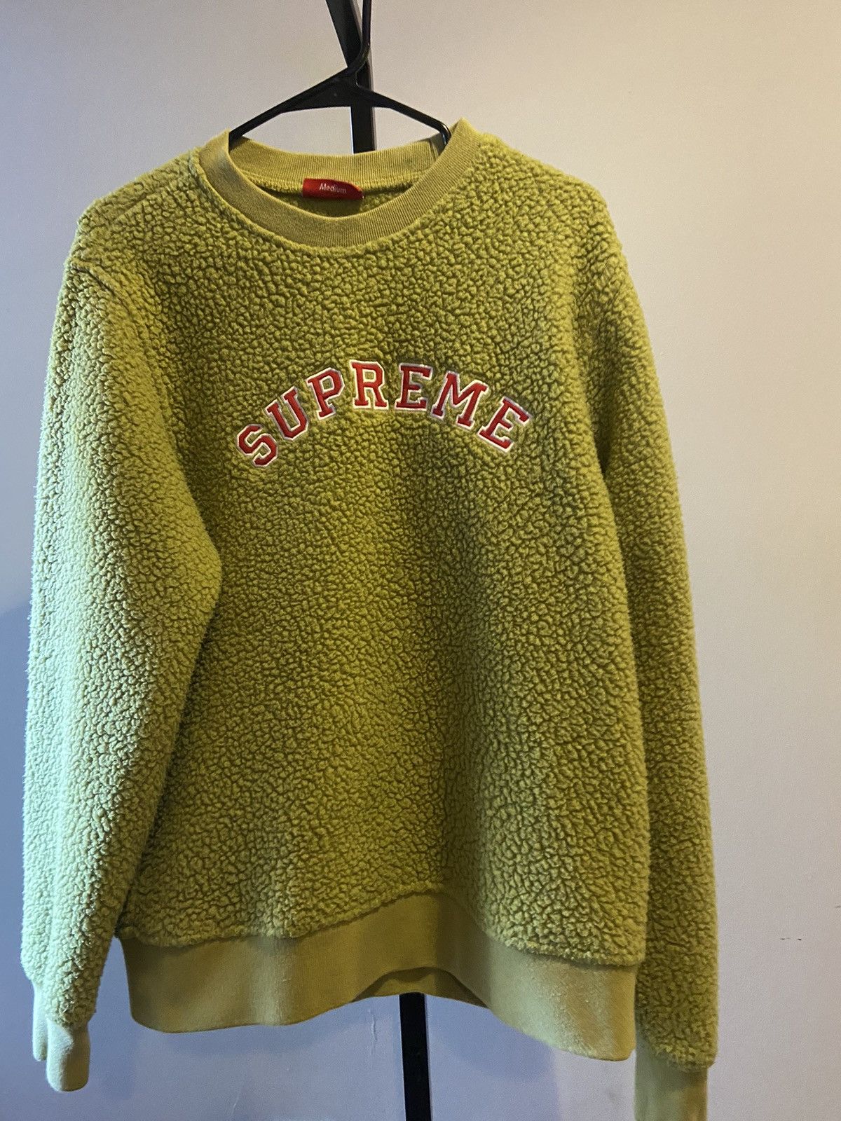 Supreme PolartecDeep Pile Crewneckポーラテック Supreme Polartec Deep Pile Crewneck | Grailed