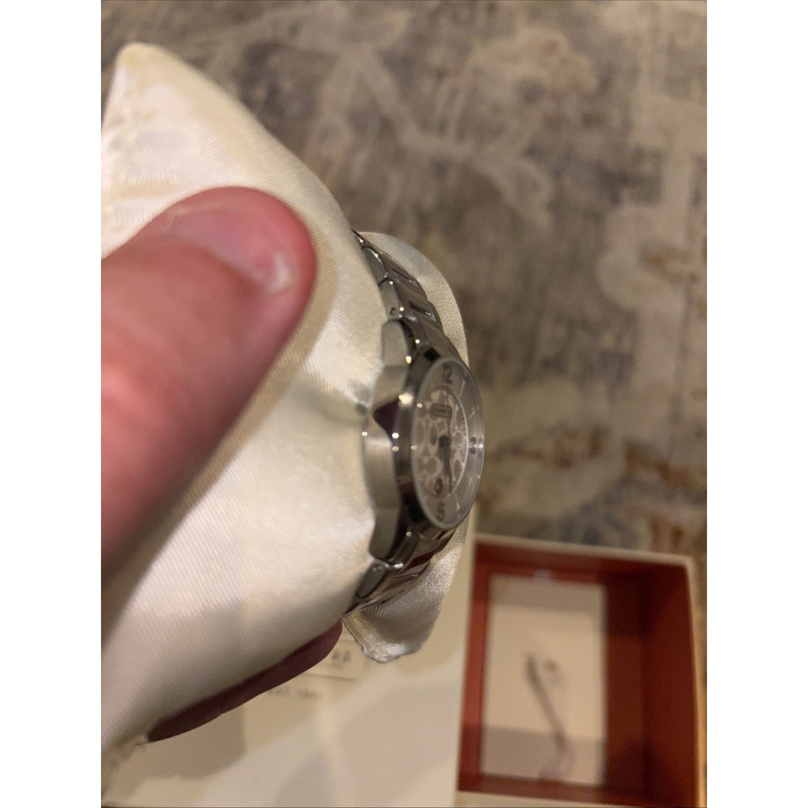Coach Coach Women’s Stainless Signature “C” Watch Mint With Box Size ONE SIZE - 7 Thumbnail