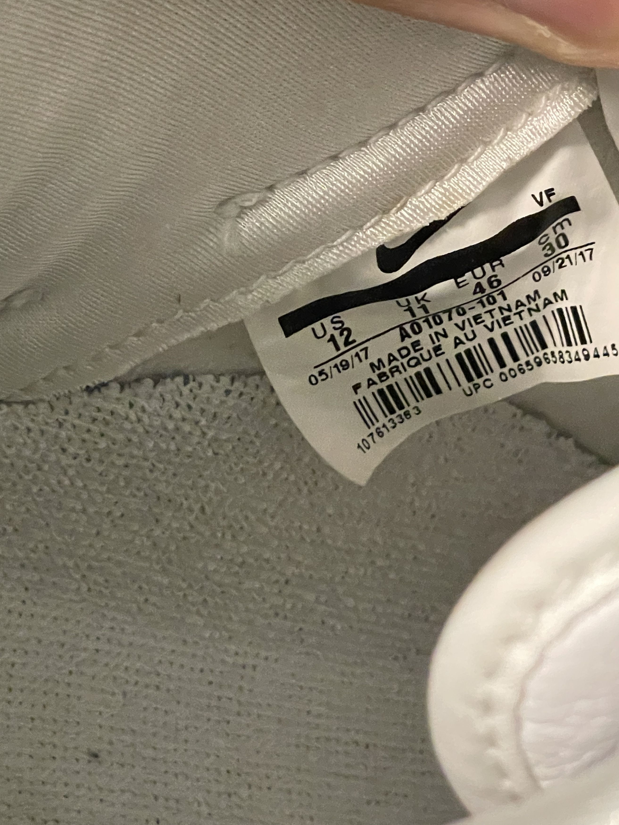 Nike Nike Air Force One Rocafella reissue Size US 12 / EU 45 - 5 Thumbnail