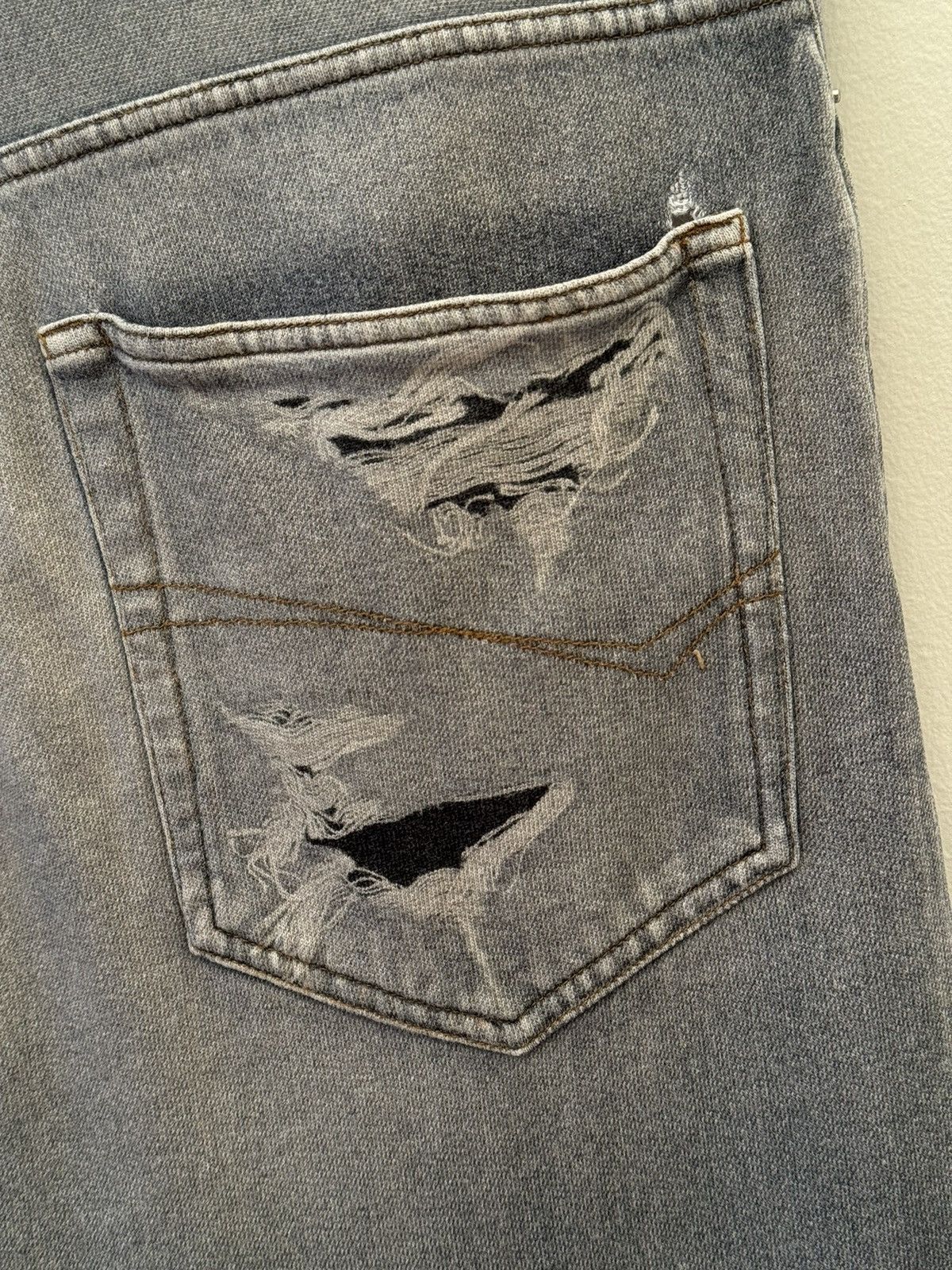 Balenciaga BALENCIAGA denim print on joggers PRE FALL 2021 Size US 40 / EU 56 - 9 Thumbnail