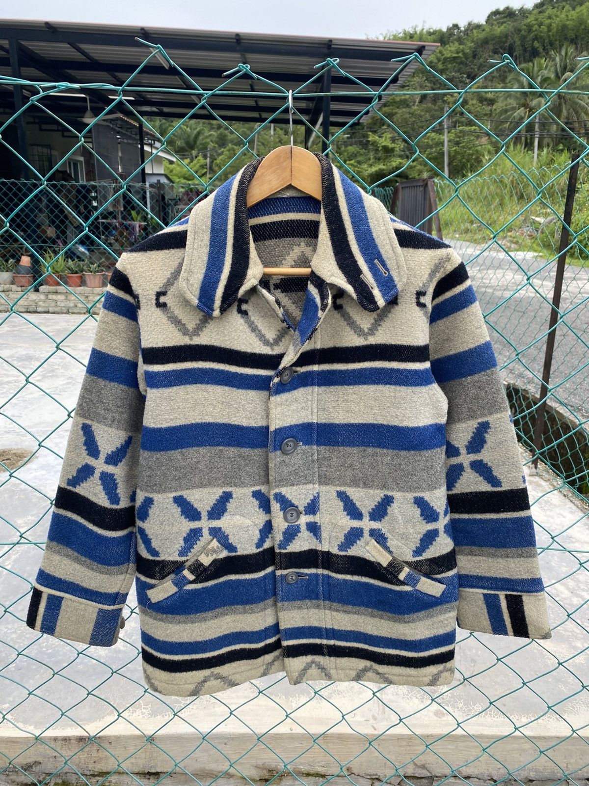 Japanese Brand GQ navajo flannel jacket Size US M / EU 48-50 / 2 - 1 Thumbnail