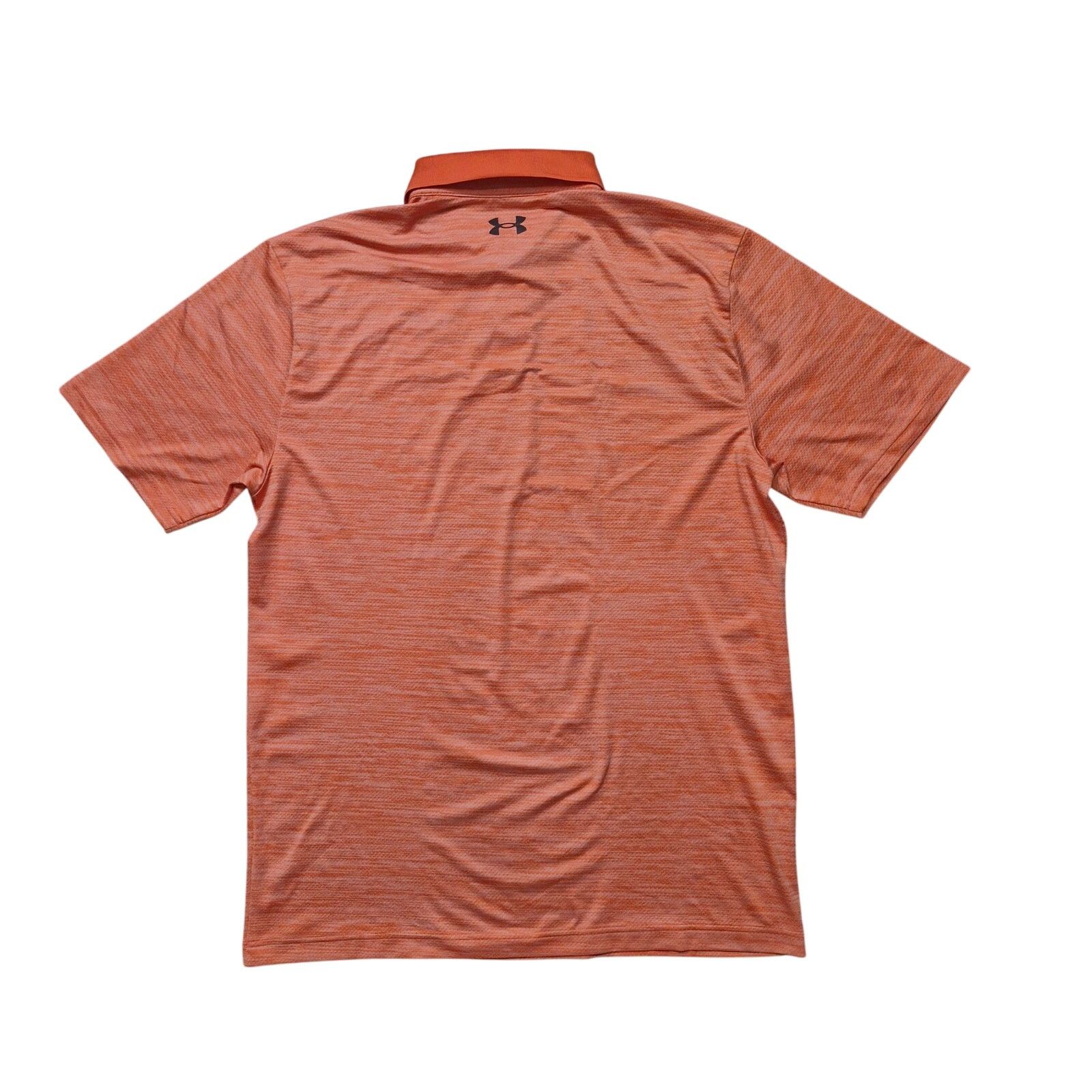 Under Armour Under Armour Mens Heather Orange Polo Golf Shirt L Loose Fit Size US L / EU 52-54 / 3 - 4 Thumbnail