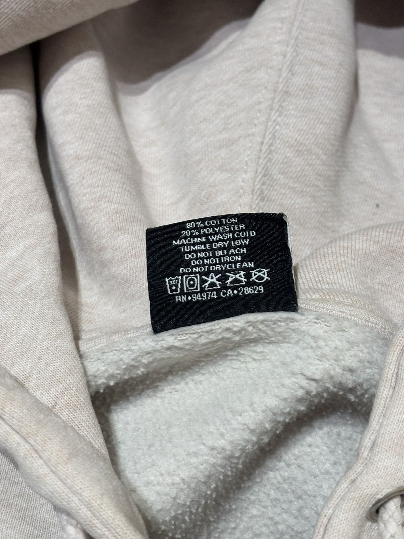 Stussy Stussy Basic Hoodie Size M Size US M / EU 48-50 / 2 - 16 Thumbnail