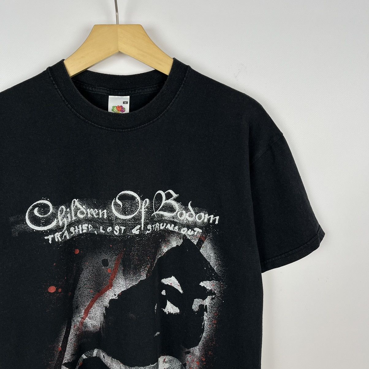 Band Tees Vintage Children of Bodom trashed lost and strungout tee 00s Size US M / EU 48-50 / 2 - 2 Thumbnail