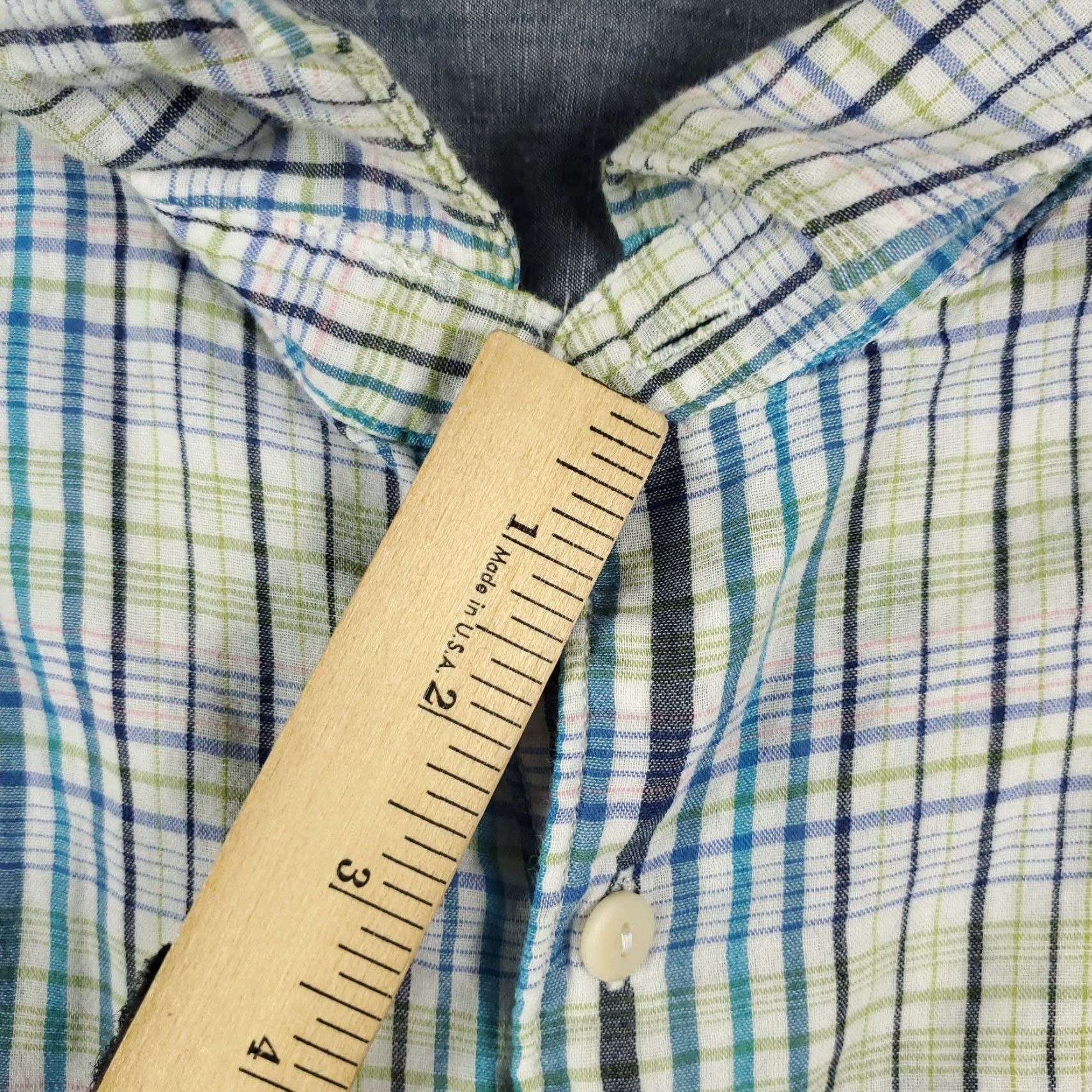 Tommy Bahama Tommy Bahama Shirt Mens 2XL Blue Plaid Casual Button Up Short Sleeve Shirt Mens Blue Plaid Button-Up Casual 2XL Size US XXL / EU 58 / 5 - 6 Thumbnail