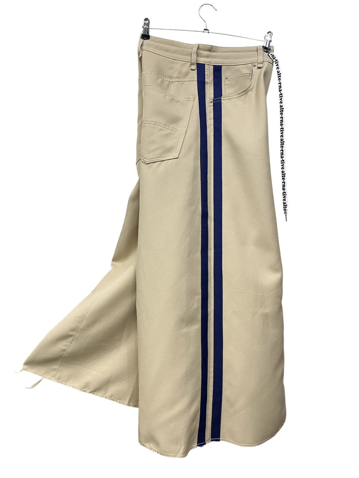 Alternative Apparel RNA Alternative Hakama Wide Flare Stripe Avant Garde Pants Size US 26 / EU 42 - 4 Thumbnail