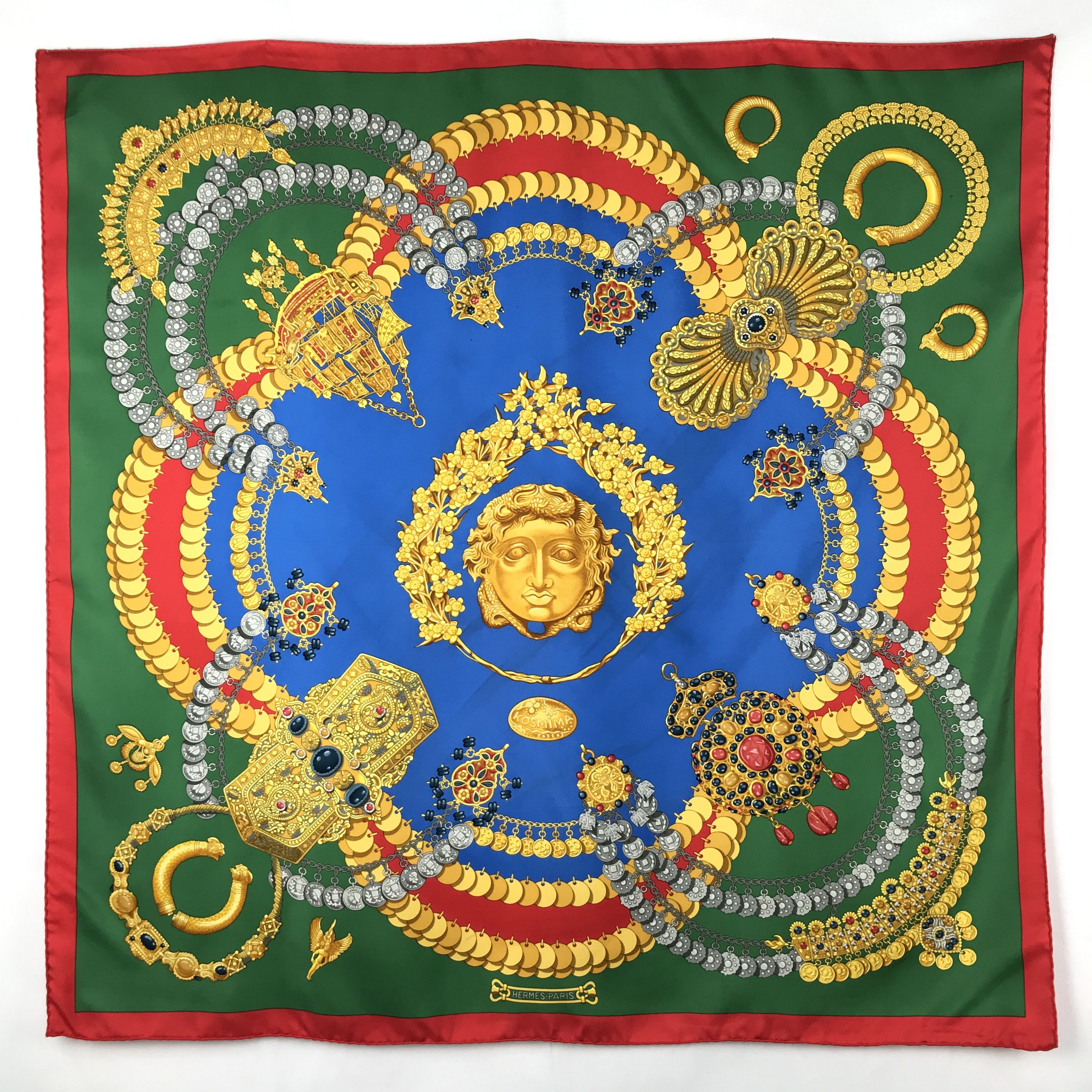 Hermes × Vintage Vintage Hermes Silk Scarf With Box Size ONE SIZE - 2 Thumbnail