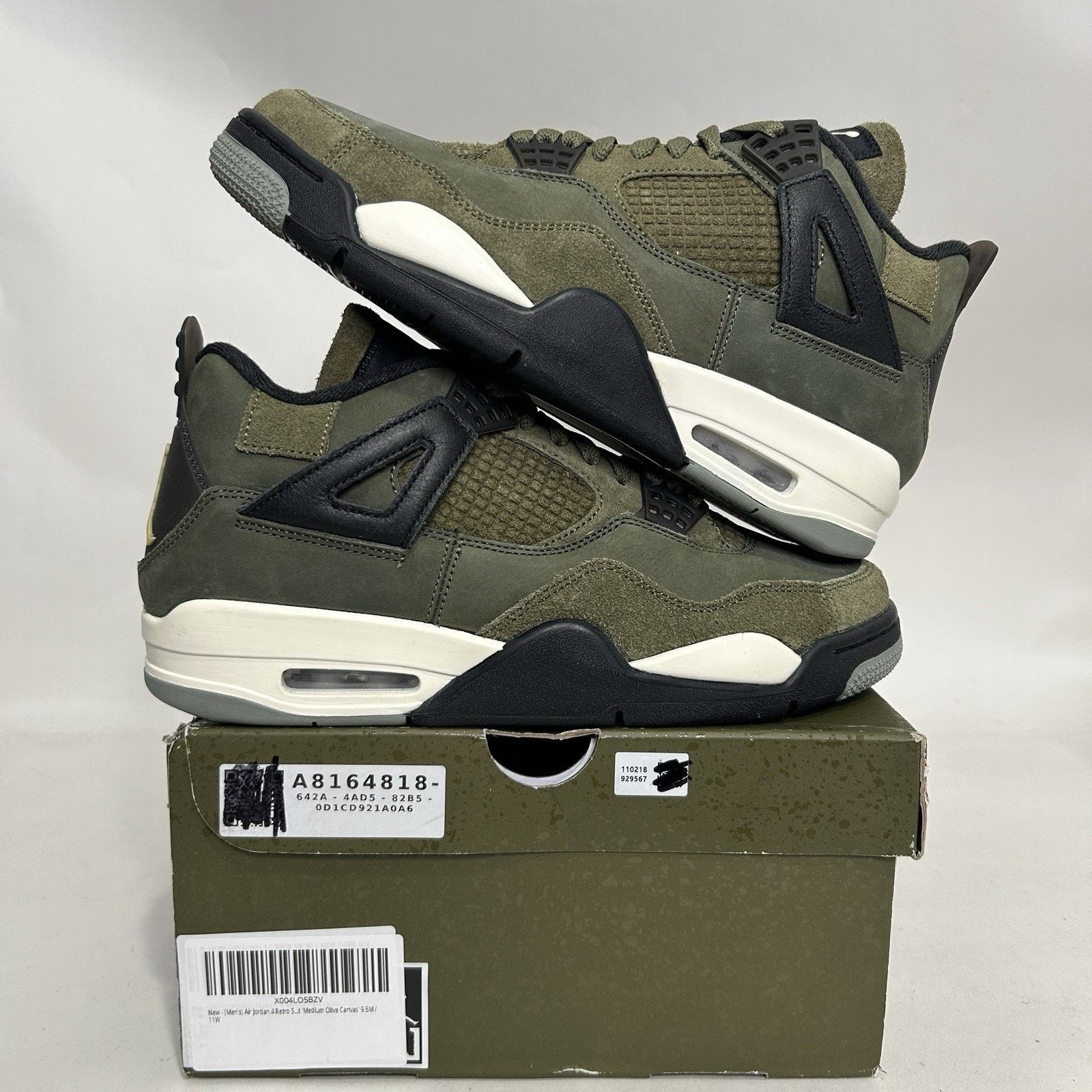 Jordan Brand Nike Air Jordan 4 Retro SE Craft “Olive” FB9927-200 Size US 9.5 / EU 42-43 - 1 Thumbnail