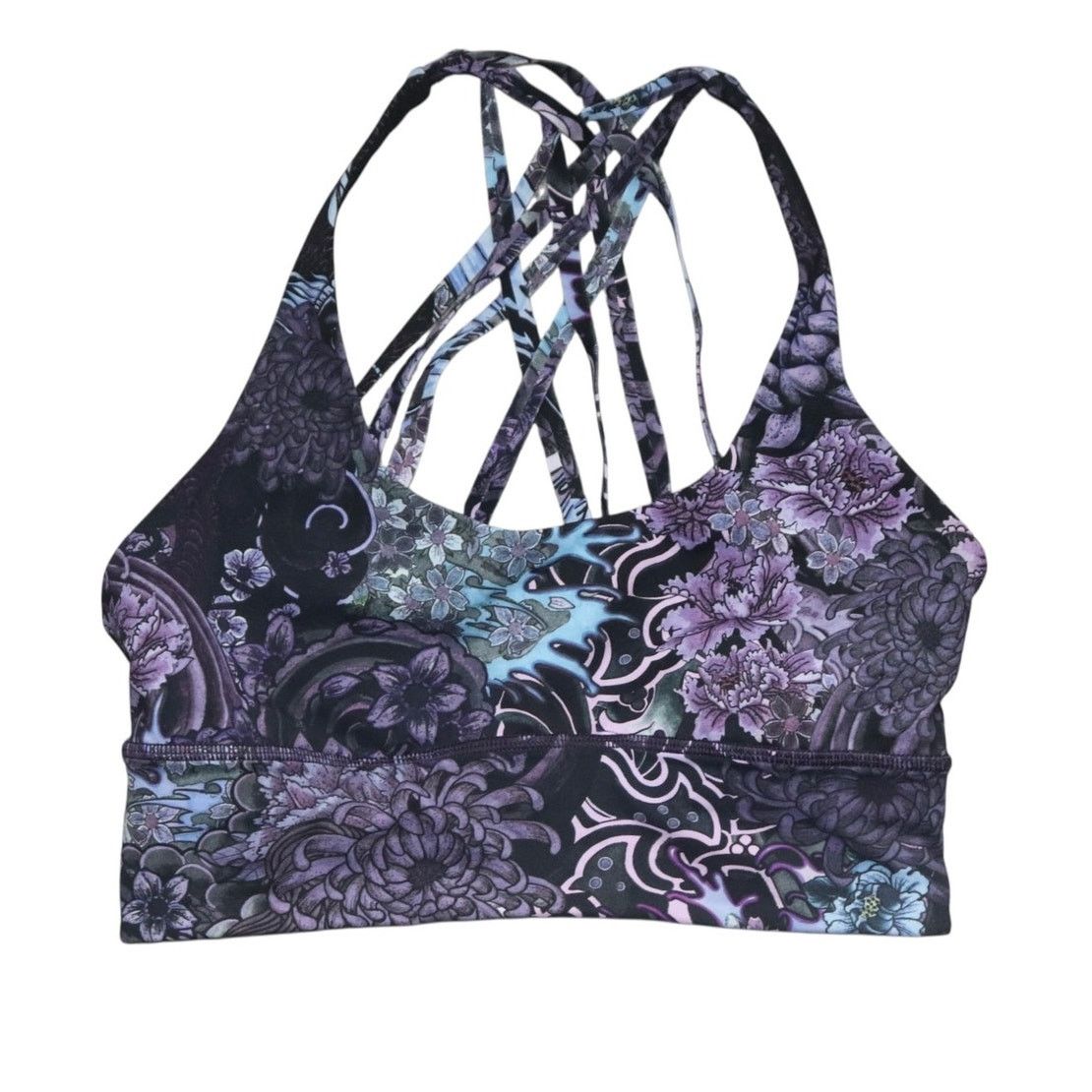 Lululemon Lululemon Free To Be Moved Bra Memoir Multi Purple Size 6 Size M / US 6-8 / IT 42-44 - 1 Thumbnail