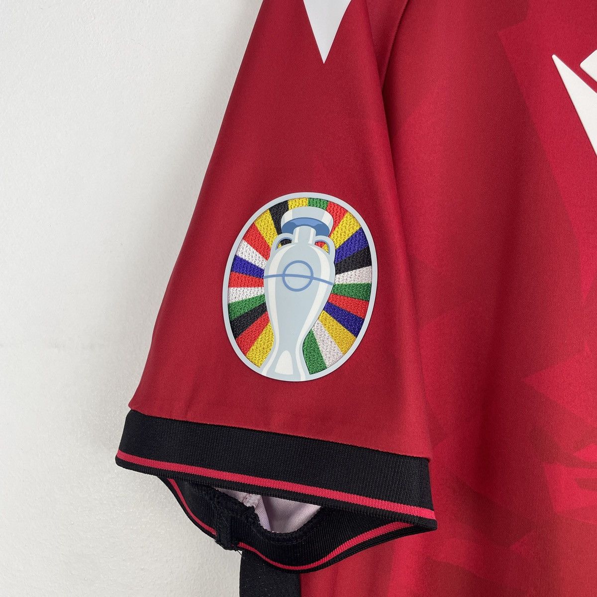 Macron Albania Authentic Home Jersey Shirt Men Euro 2024 size XL Size US XL / EU 56 / 4 - 6 Thumbnail