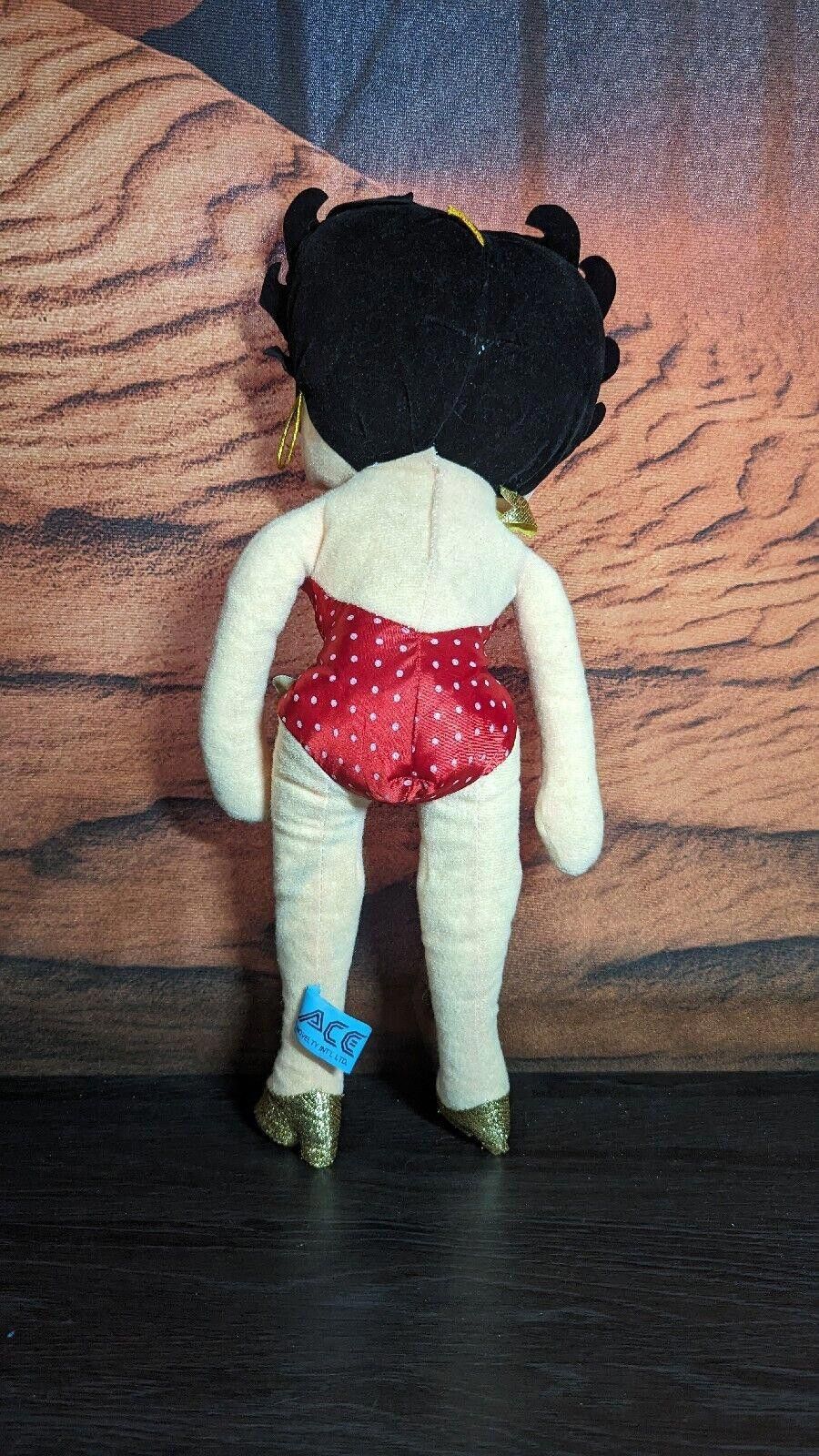 Kit and Ace VTG 1989 Ms. America Betty Boop Posable Plush Size ONE SIZE - 9 Thumbnail