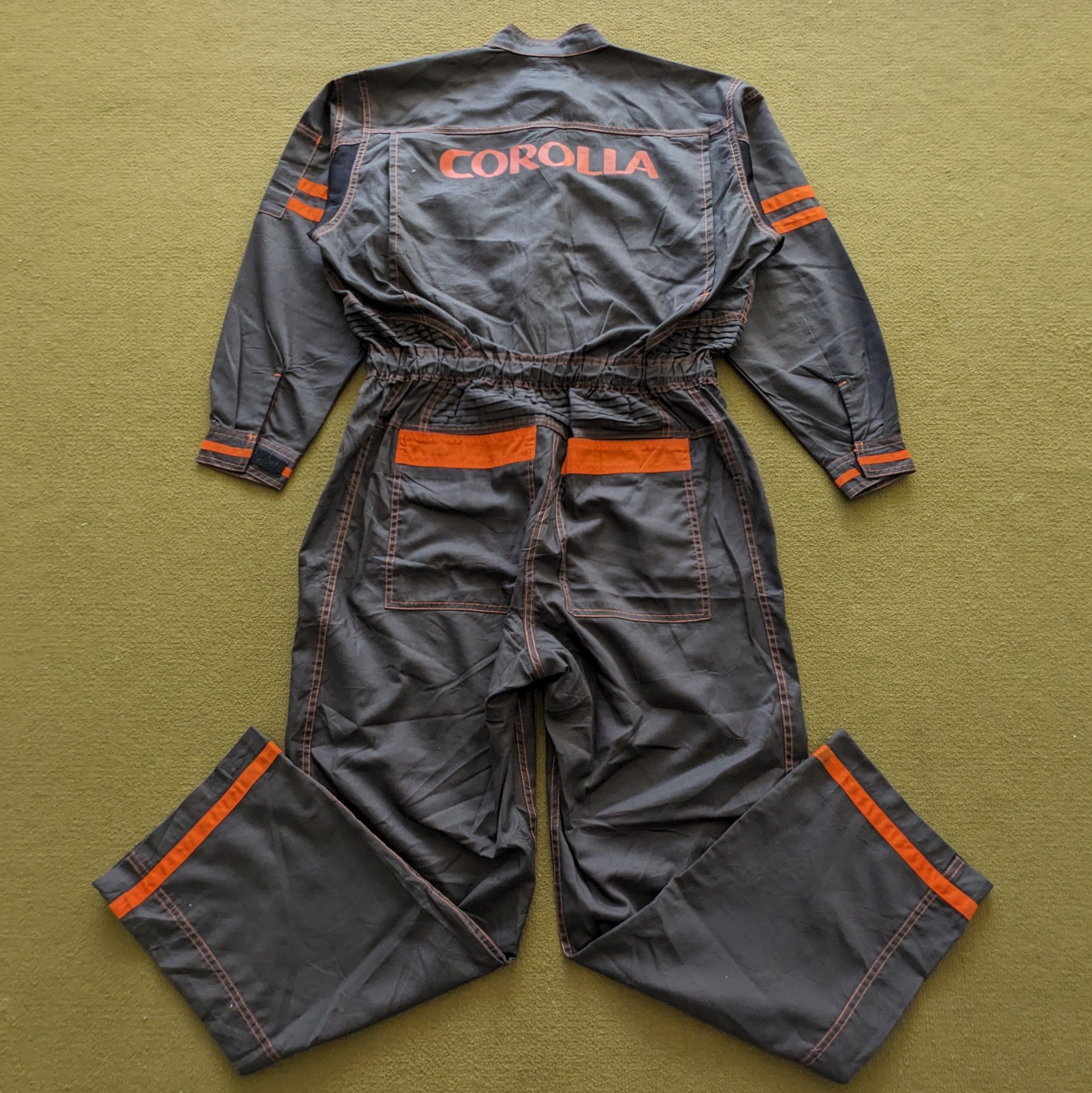 Vintage Vintage COROLLA Racing Coverall Workwear Jacket Size US L / EU 52-54 / 3 - 1 Thumbnail