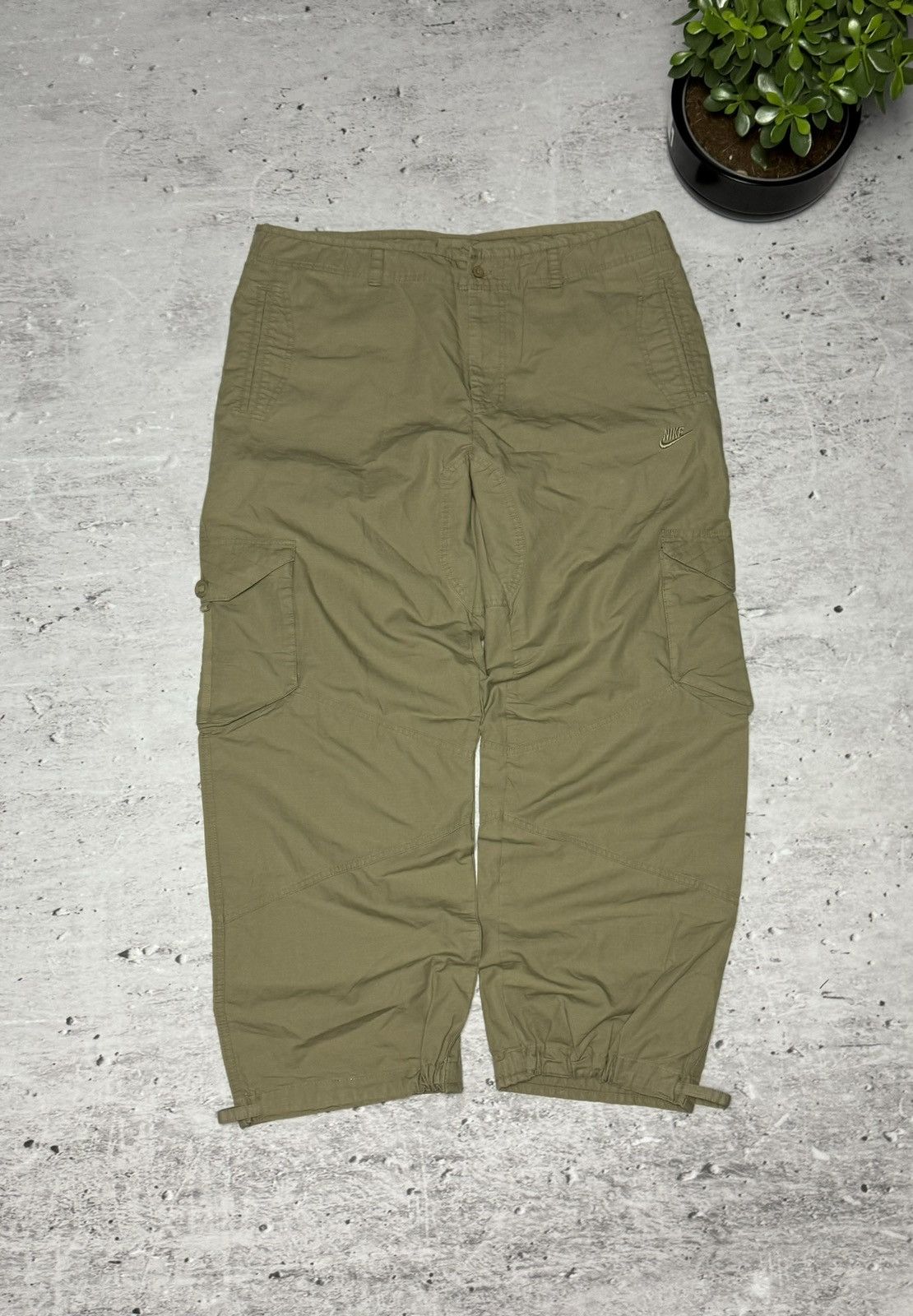 00s Nike Vintage Baggy Multipocket Oversize Cargo Pants Y2K