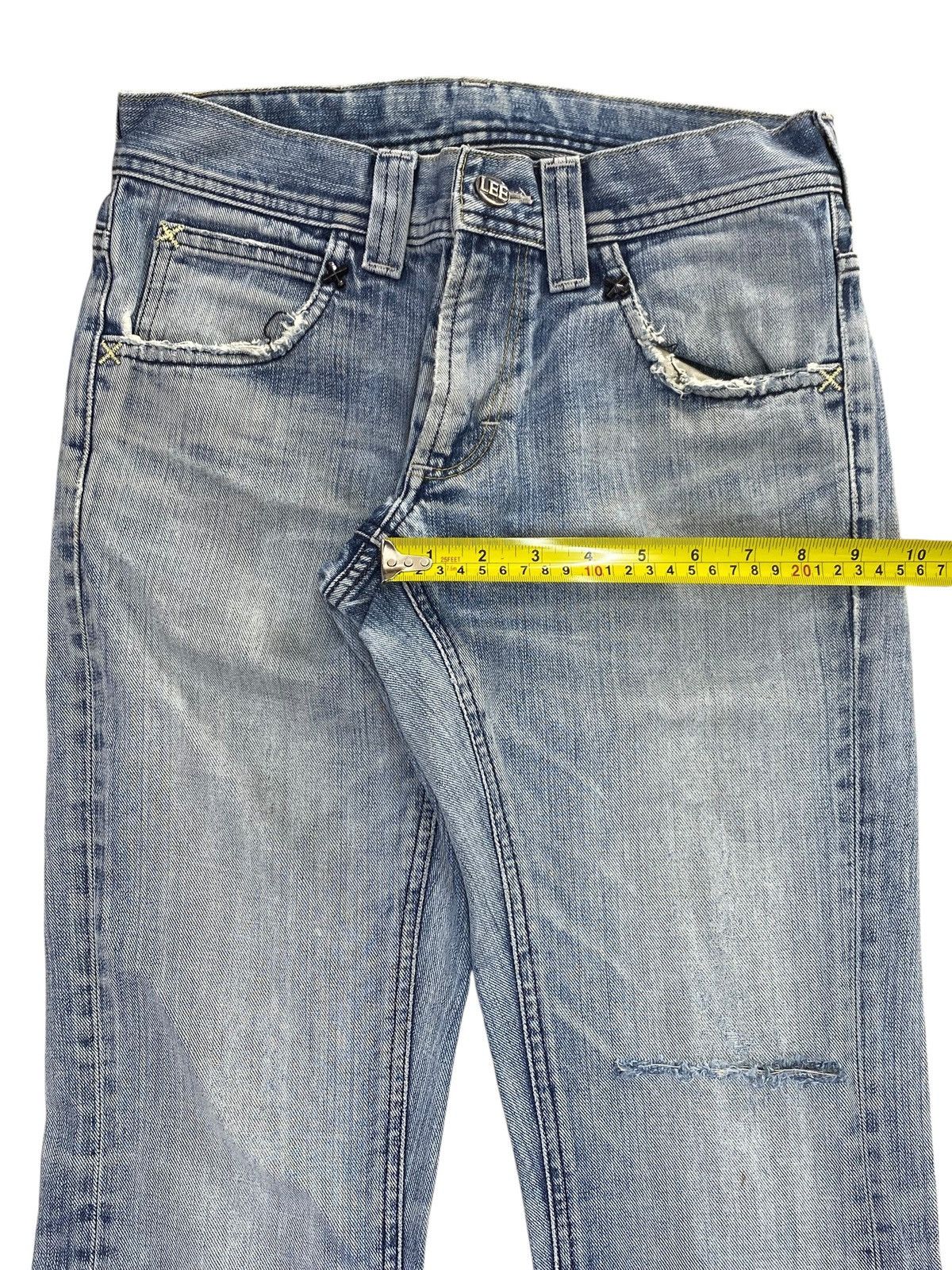 Other Japanese Brand Faded Wash Ripped Style Flare Jeans Size US 28 / EU 44 - 11 Thumbnail
