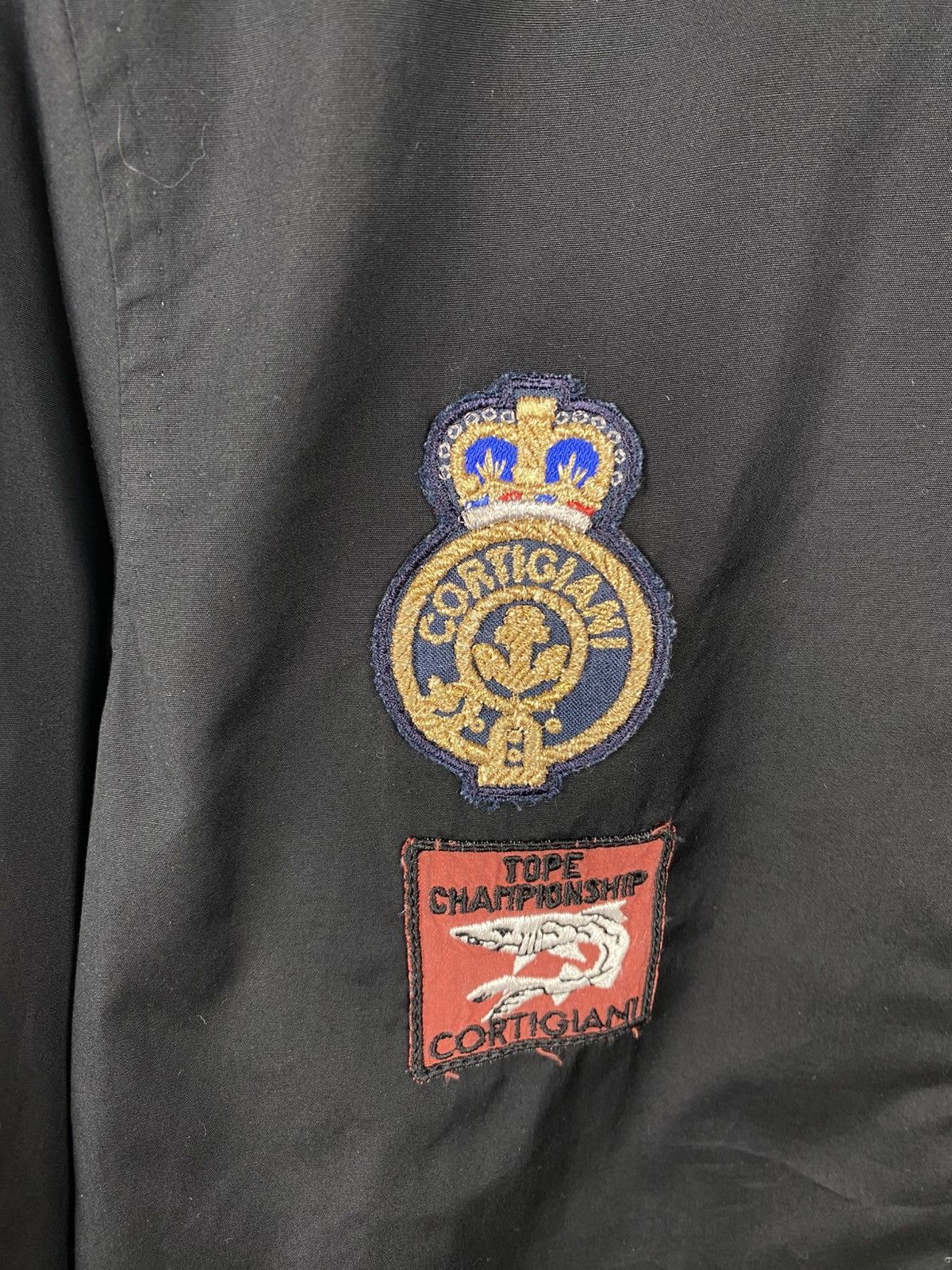 Cortigiani Cortigiani Luxury Shirt Button Up Badges Cotton size 48 Size US M / EU 48-50 / 2 - 4 Thumbnail