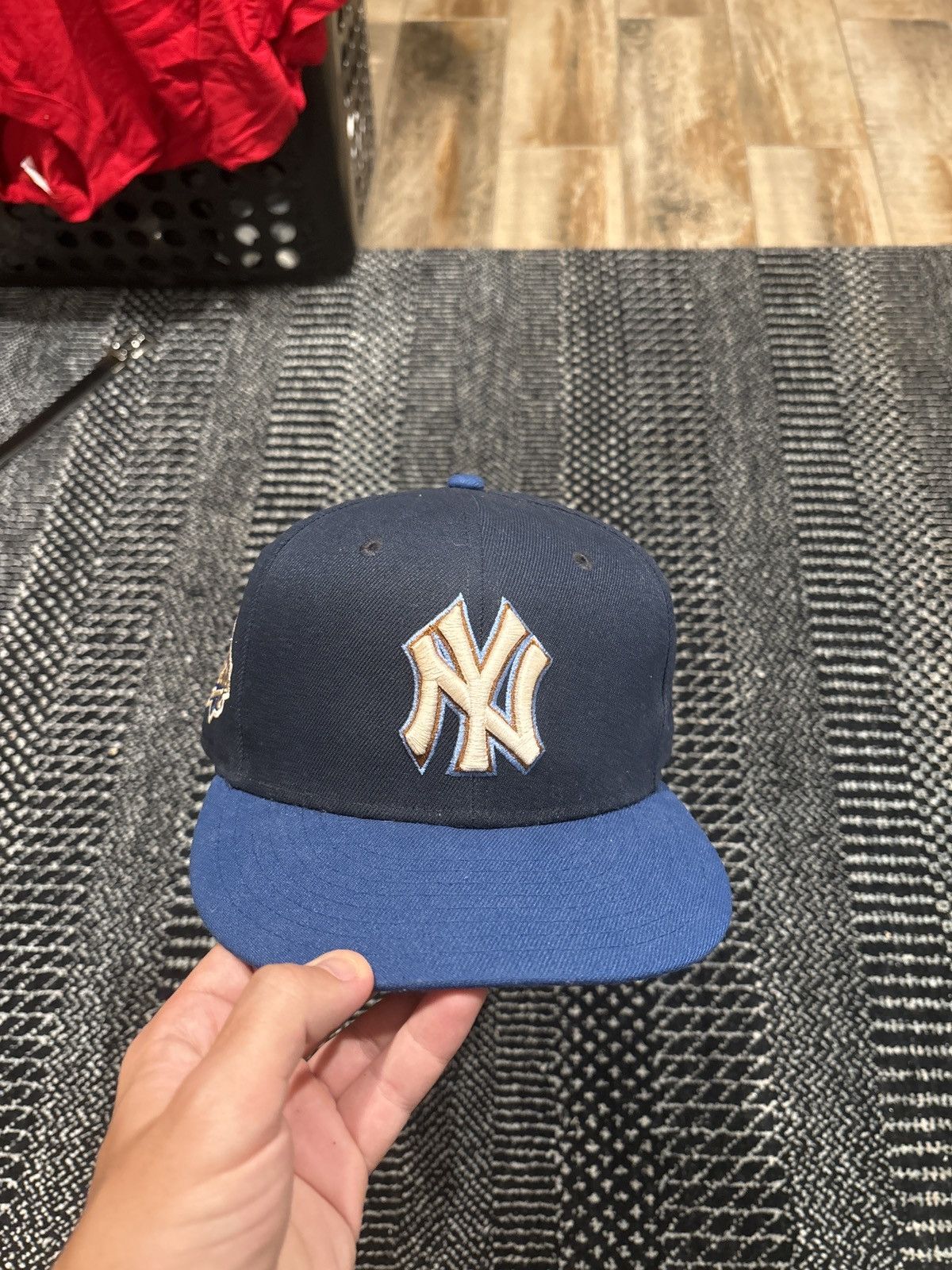 New Era Yankees new era fitted size 7-1/4 Size ONE SIZE - 2 Thumbnail