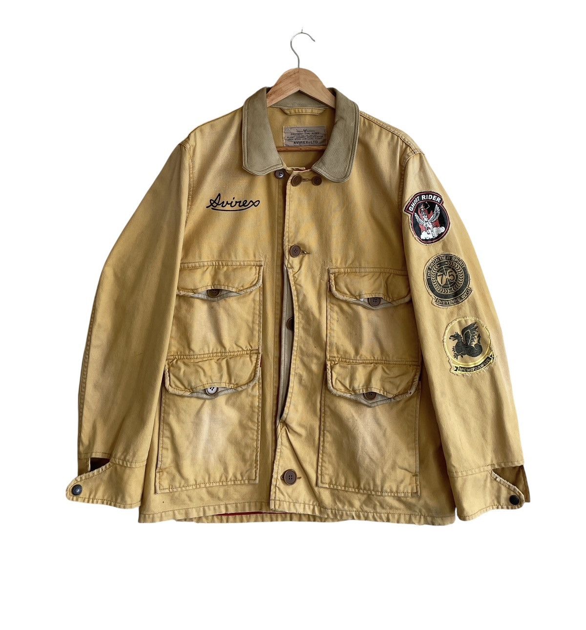 Avirex Vintage Avirex Utility Cheyenne Field Hunting Jacket 1990s Size US L / EU 52-54 / 3 - 1 Thumbnail