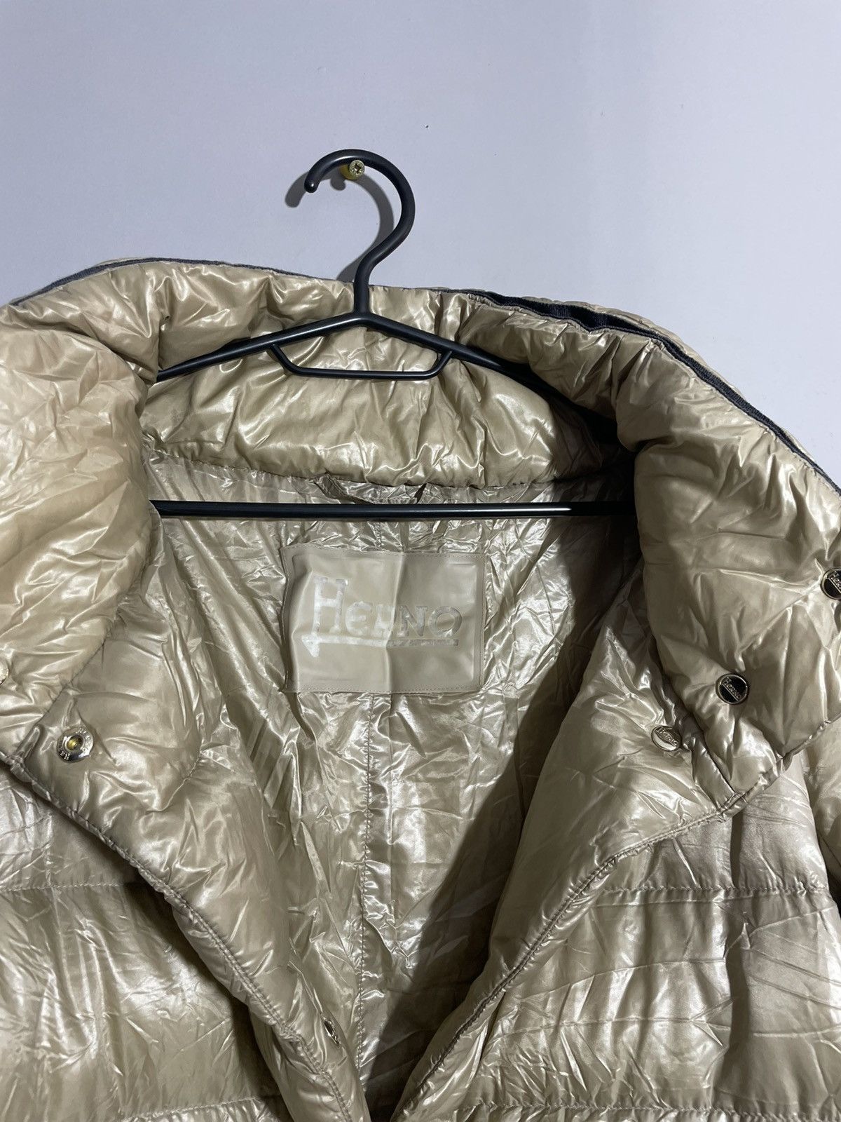 Herno Herno Long Down Puffer beige jacket size 40(M) Size S / US 4 / IT 40 - 10 Thumbnail