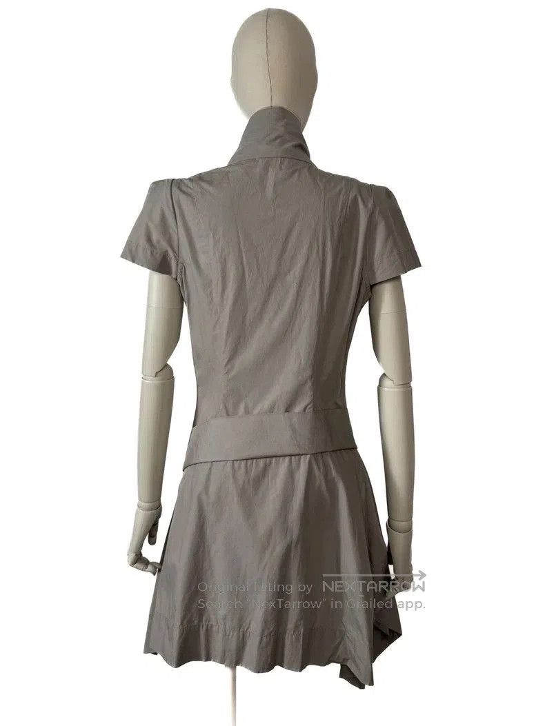 Vivienne Westwood Vivienne Westwood Gray Asymmetric Dress. Size US 34 / EU 50 - 4 Thumbnail