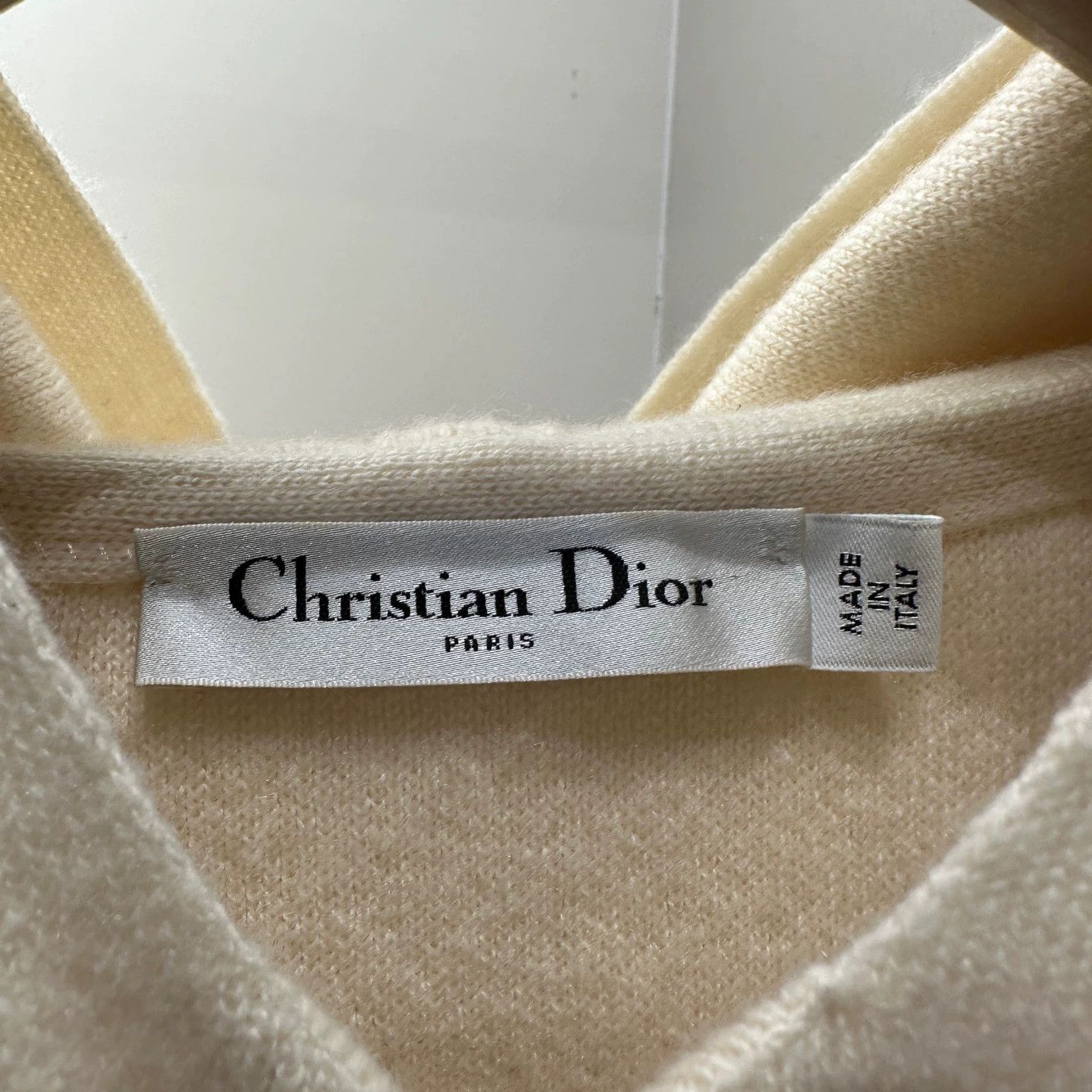 Christian Dior Monsieur Dior logo letter zip jacket cashmere 42 feb464 Size M / US 6-8 / IT 42-44 - 3 Thumbnail
