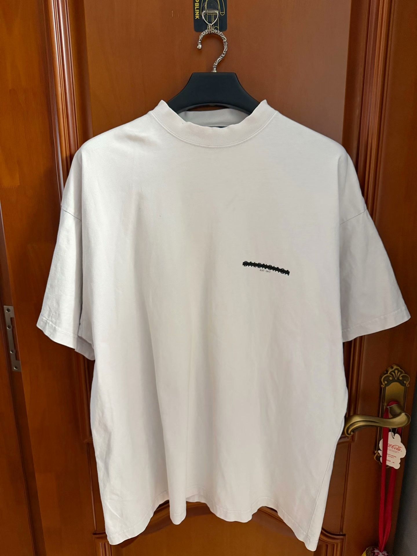 Balenciaga Balenciaga White T-Shirt 39 Men Size US M / EU 48-50 / 2 - 1 Thumbnail