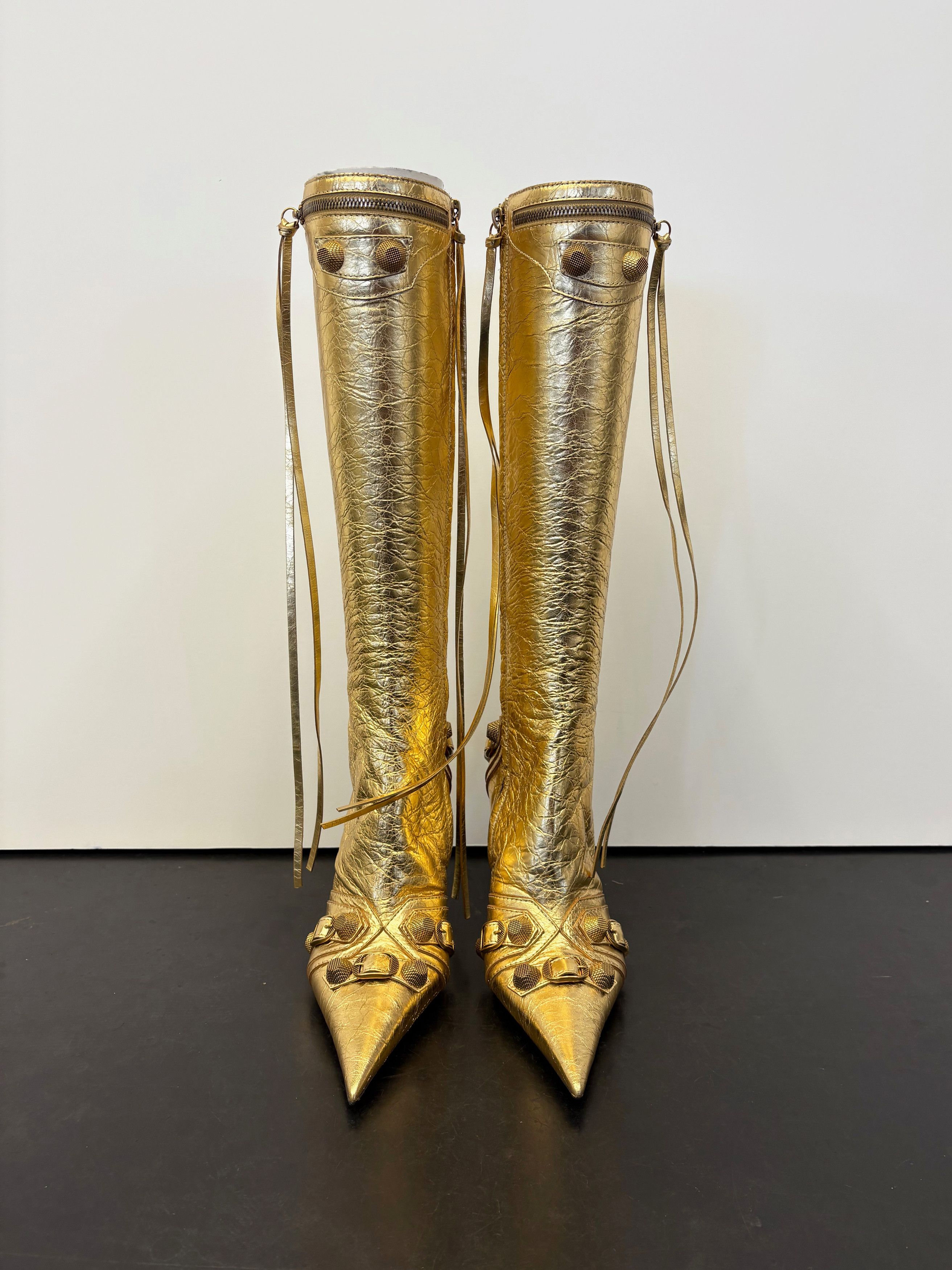 Balenciaga Balenciaga Cagole high boots Size US 7 / IT 37 - 3 Thumbnail