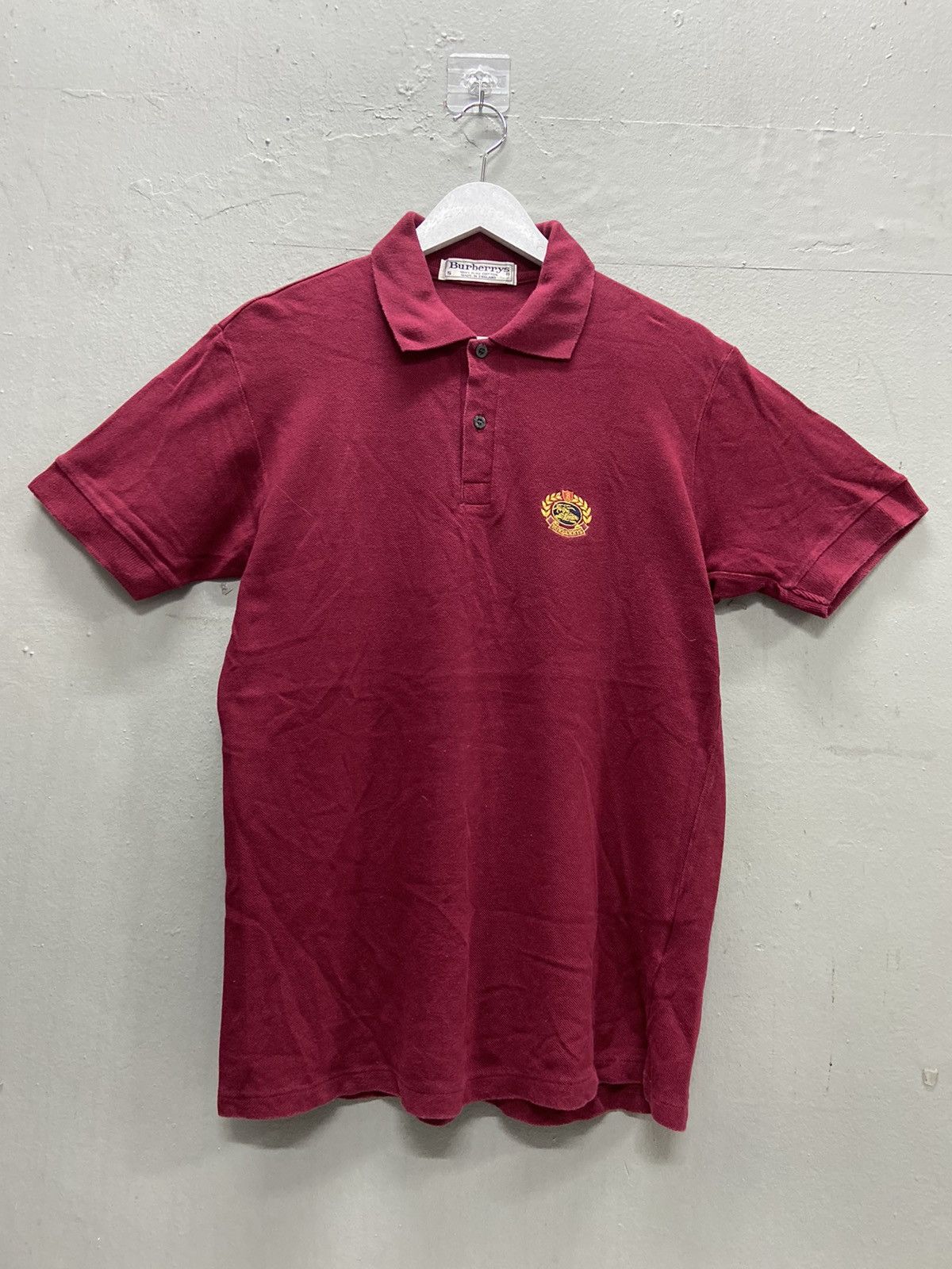 Burberry VINTAGE BURBERRY ENGLAND POLOS SHIRT Size US S / EU 44-46 / 1 - 1 Thumbnail