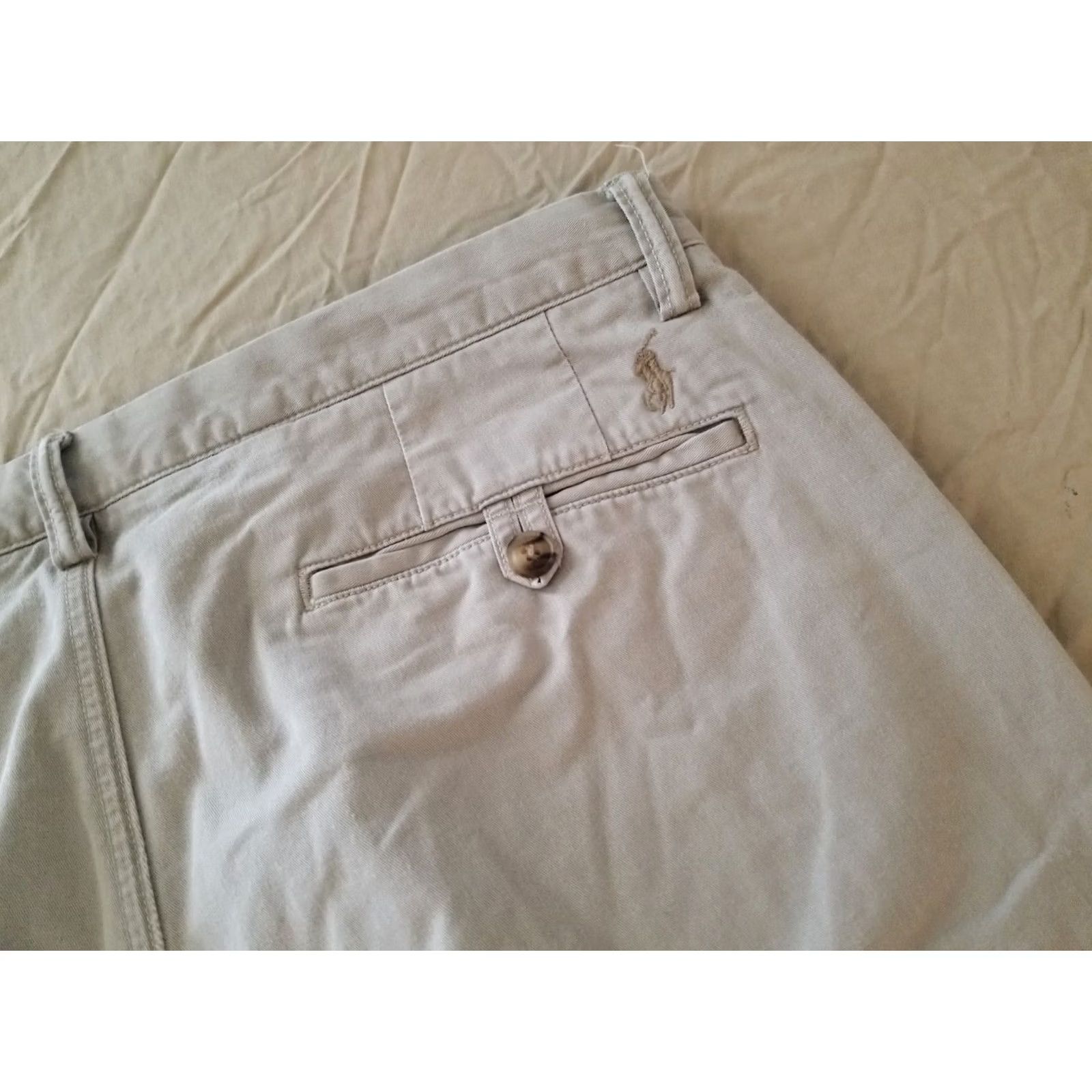 Polo Ralph Lauren Polo Ralph Lauren Pants Chino Cotton Beige 34x32 Regular Mens Size US S / EU 44-46 / 1 - 2 Thumbnail