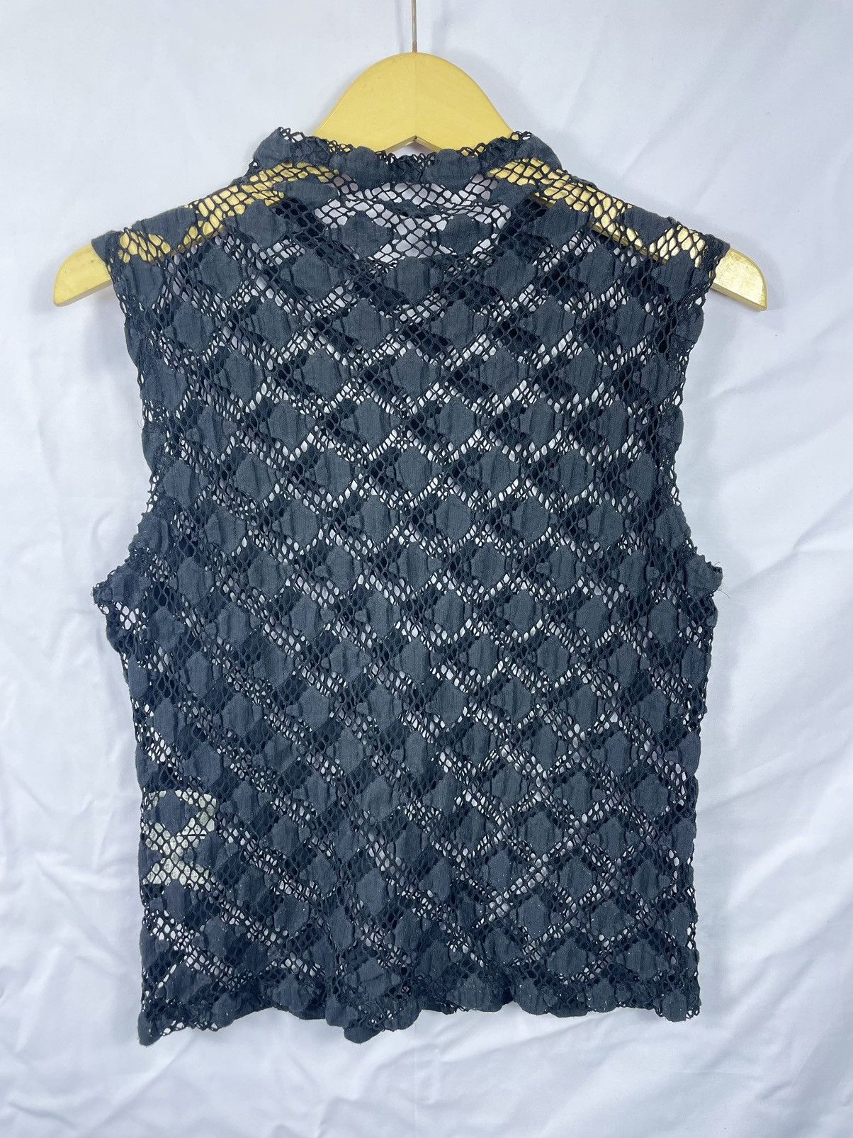 Japanese Brand × KMRii japanese seninon Mesh tank top knit y2k Size US S / EU 44-46 / 1 - 2 Thumbnail