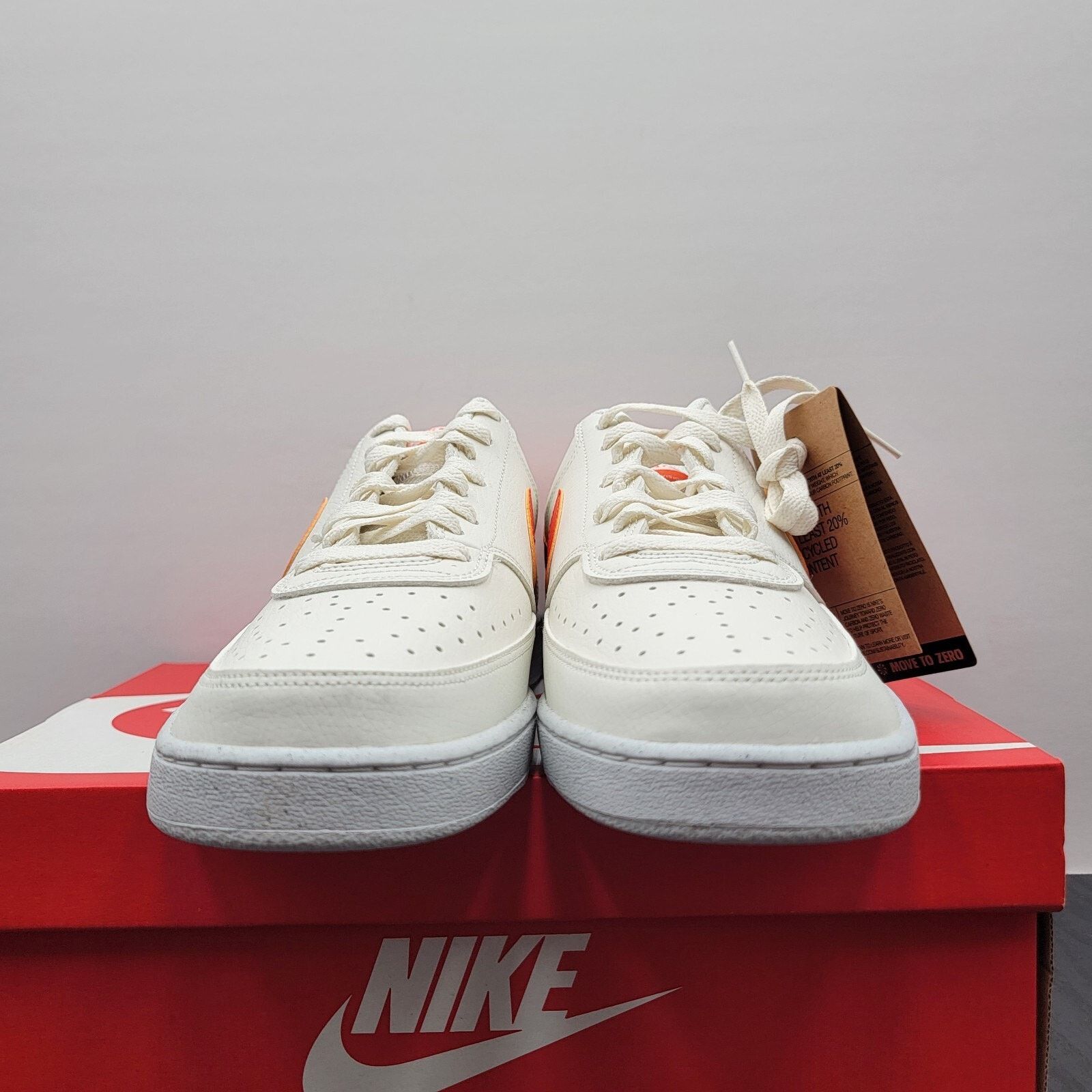Nike Nike Court Vision Low Next Nature Sail Orange Men's 10 Size US 10 / EU 43 - 4 Thumbnail