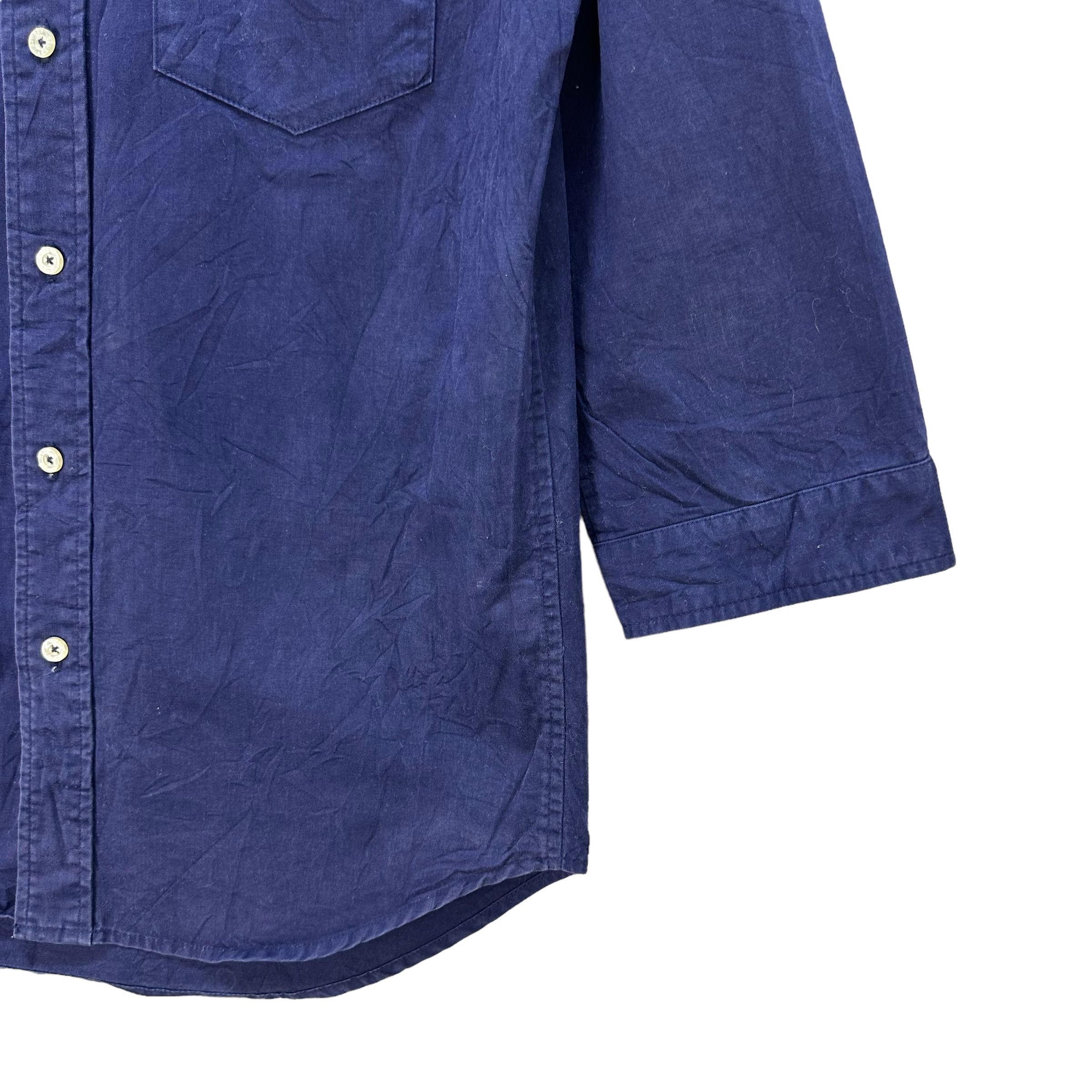 Stussy STUSSY 3 QUARTER SLEEVE BUTTON UPS SHIRT #7713-166 Size US M / EU 48-50 / 2 - 7 Thumbnail