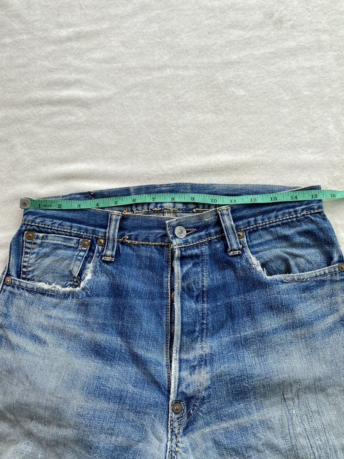 Warehouse & Co. Japanese WAREHOUSE Distressed Size US 30 / EU 46 - 10 Thumbnail