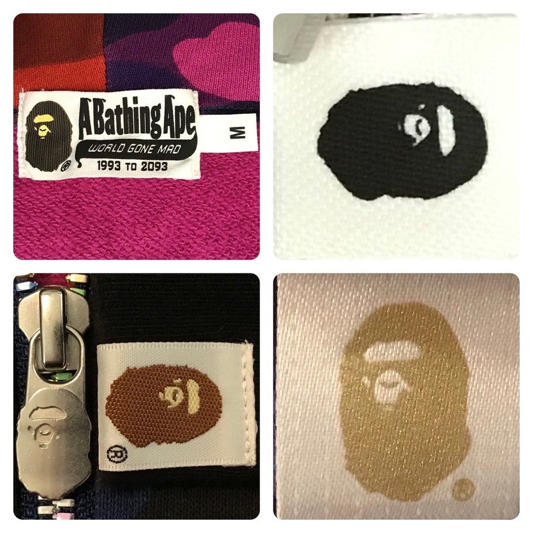 Bape BAPE Crazy camo full zip hoodie a bathing ape Size US M / EU 48-50 / 2 - 6 Thumbnail