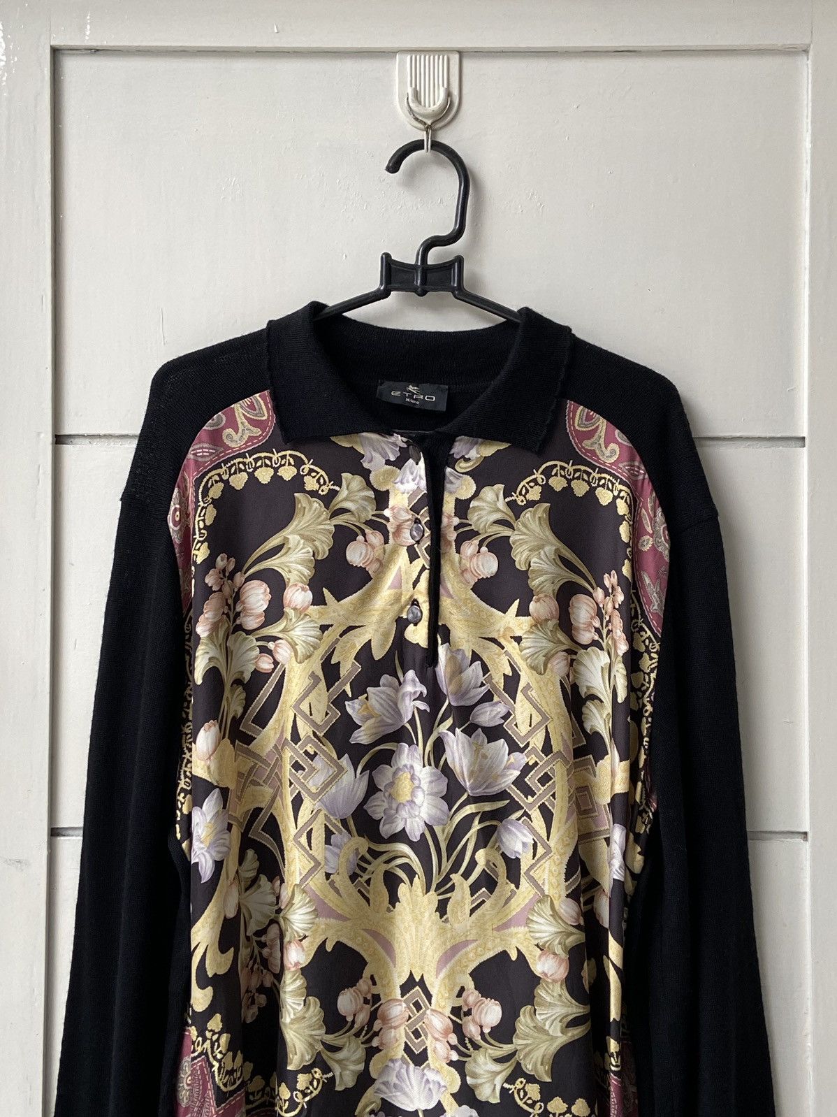 Etro ETRO MILANO Motive Long T-shirt Size US M / EU 48-50 / 2 - 2 Thumbnail