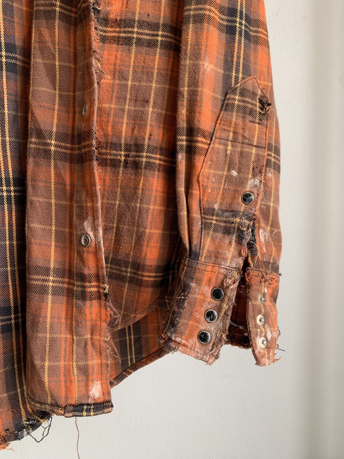 Vintage Sun Faded Vintage Flannel Shirt Distressed Grunge Size US M / EU 48-50 / 2 - 6 Thumbnail