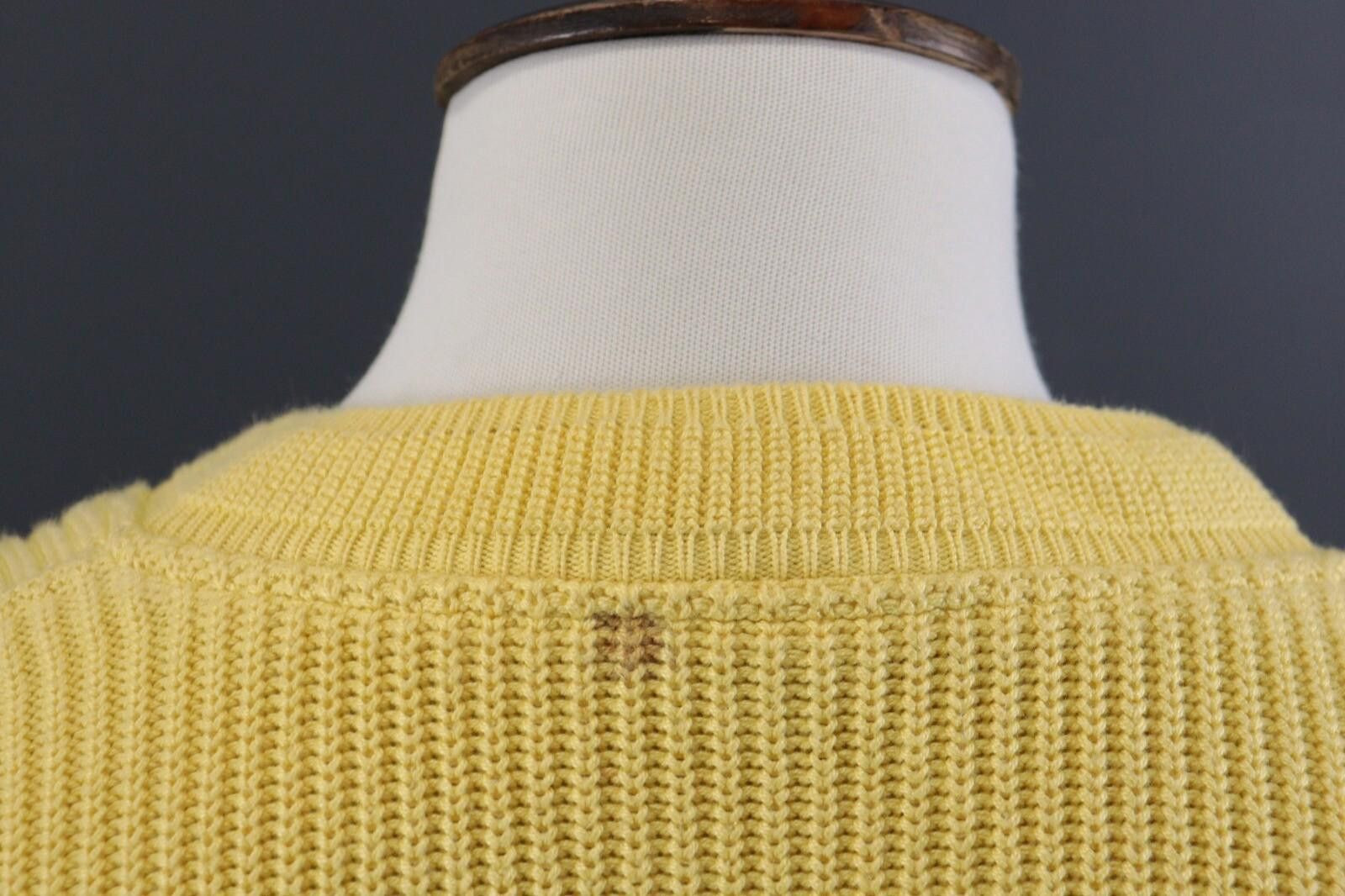 Carlo Colucci Carlo Colucci Yellow Knit Ribbed Size L-XL US 44 EU 554 Size US L / EU 52-54 / 3 - 10 Thumbnail