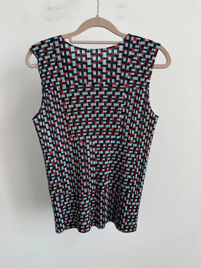 Issey Miyake issey miyake size:3 plaid vest Size XXS / US 00 / IT 34 - 2 Thumbnail