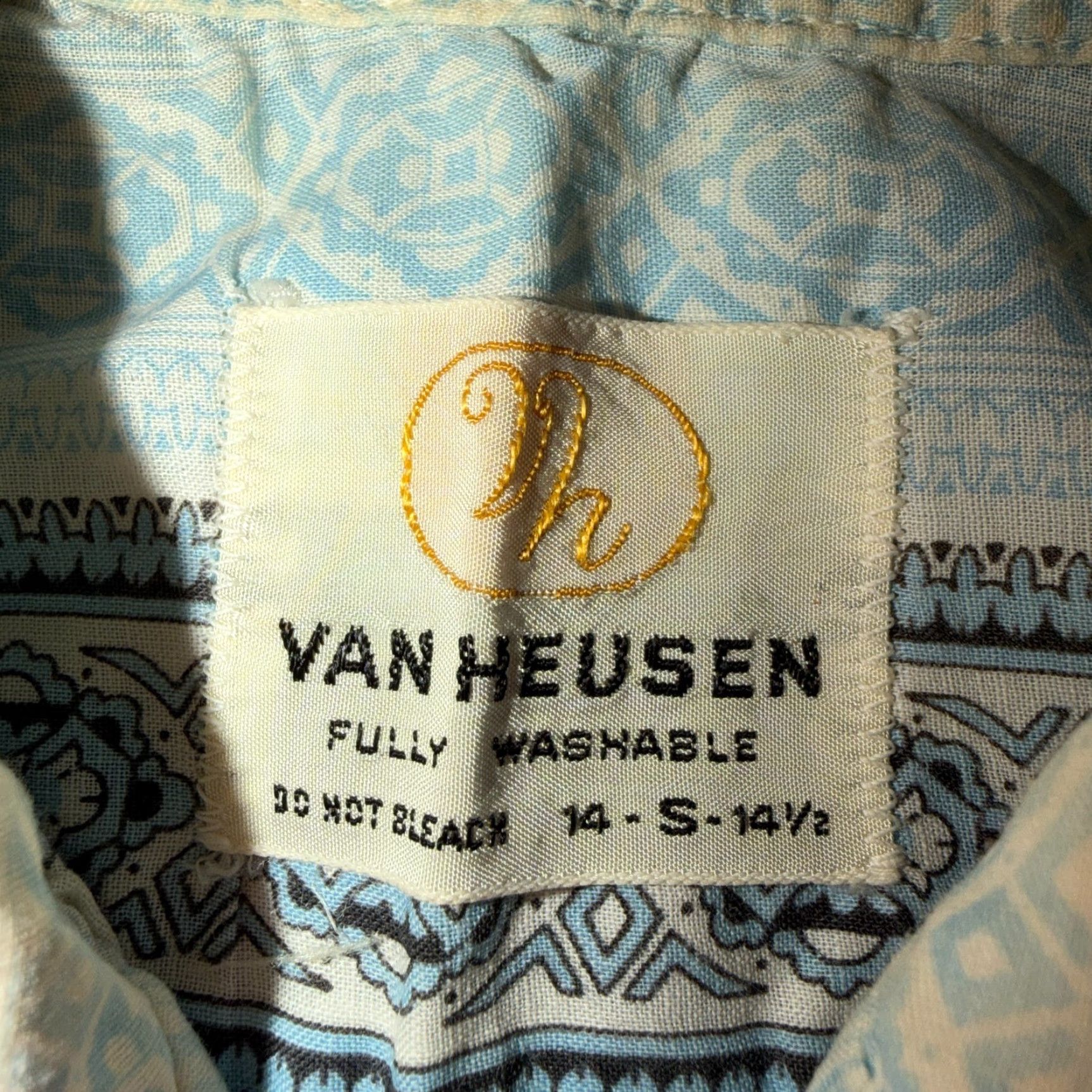 Van Heusen VINTAGE Van Heusen Shirt Size US S / EU 44-46 / 1 - 7 Thumbnail