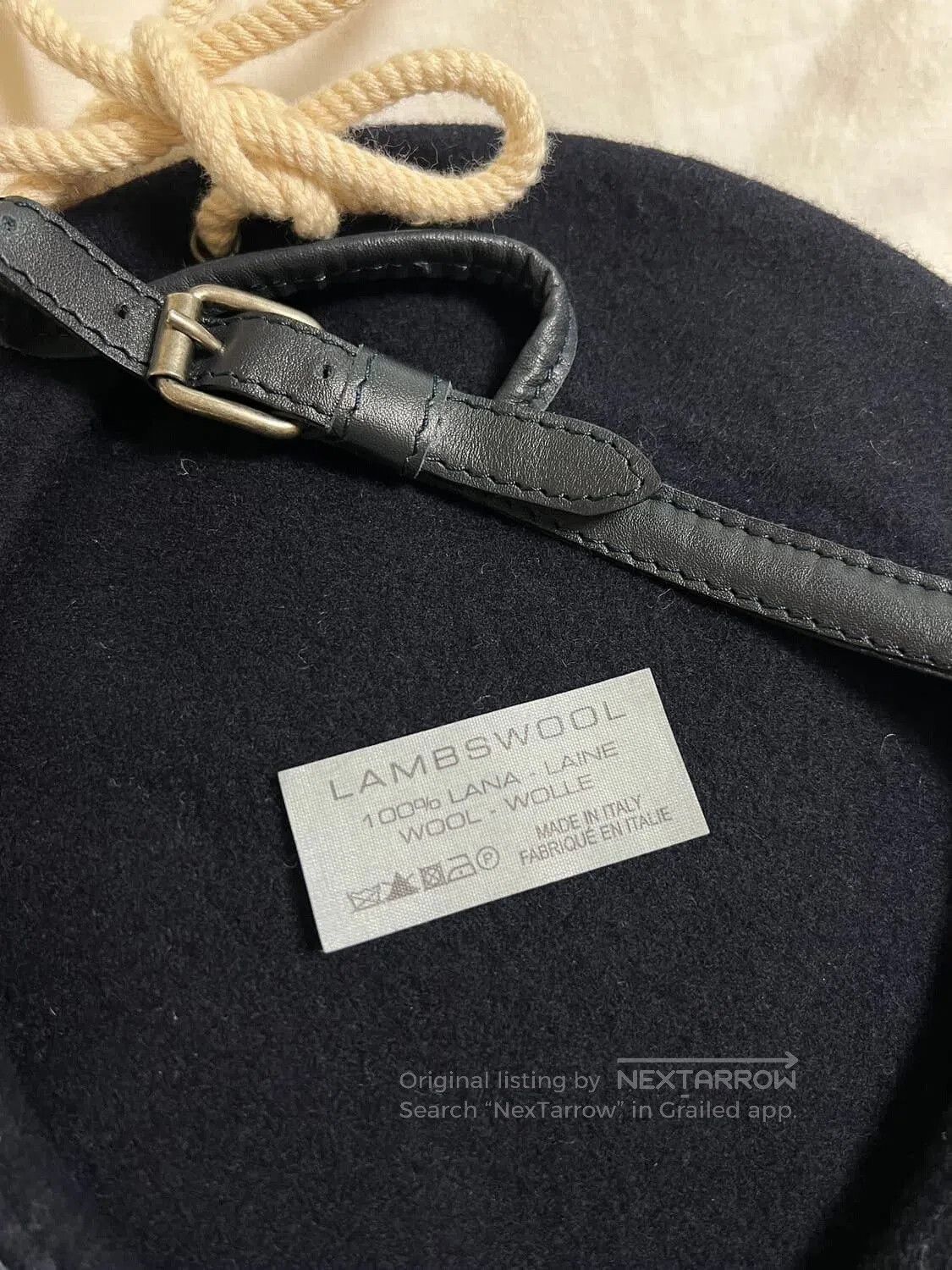 Ann Demeulemeester Ann Demeulemeester Berkeley Jazz Hat. Size ONE SIZE - 5 Thumbnail