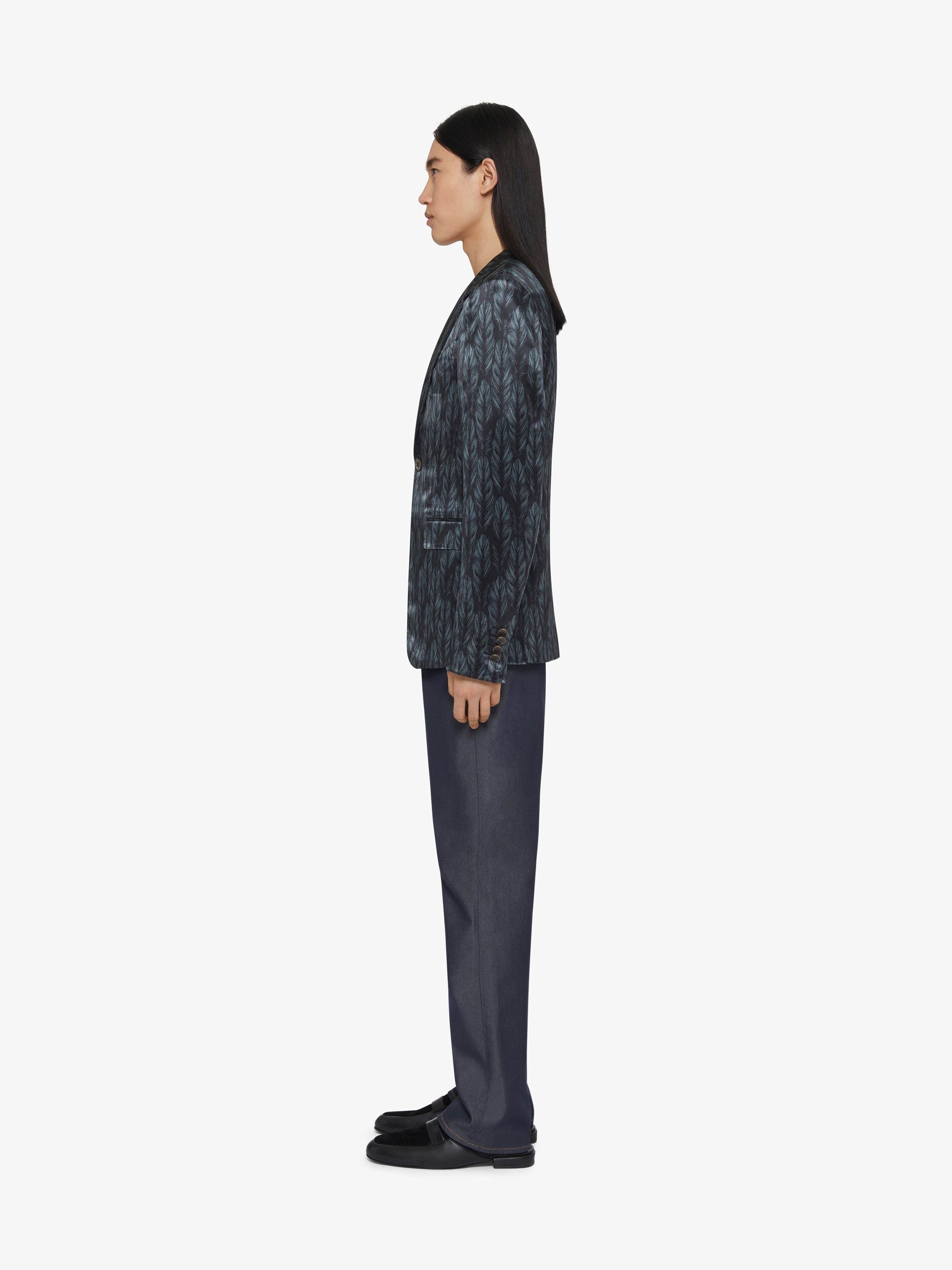 Givenchy o1w1db10925 Fitted Jacket in Multicolor Size US M / EU 48-50 / 2 - 3 Thumbnail