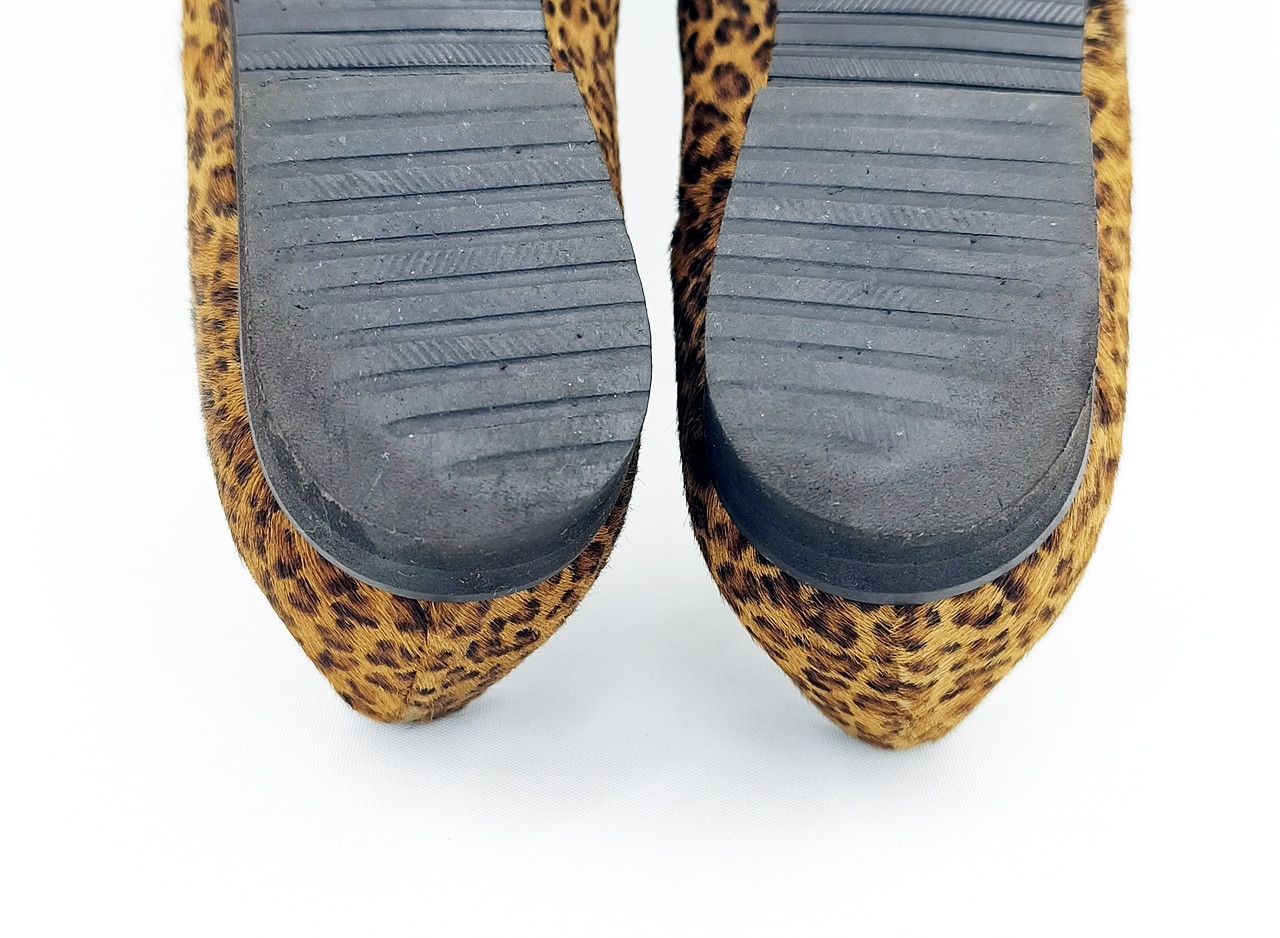 Bottega Veneta BOTTEGA VENETA Leopard slip on flat round toe Loafers 23 cm Size US 5.5 / IT 35.5 - 8 Thumbnail
