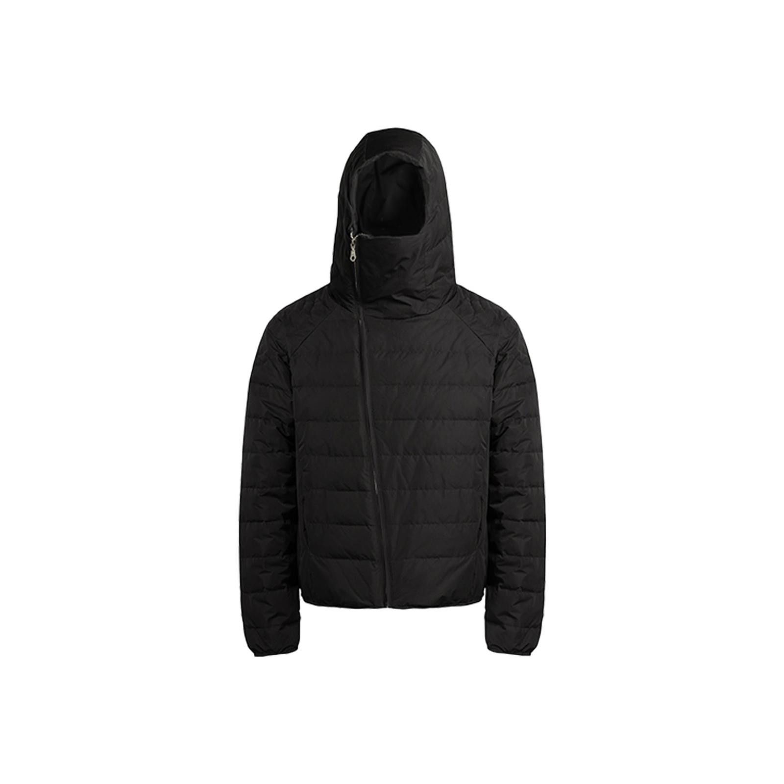 Japanese Brand Black Puffer Jacket, Quilted Men's Outerwear Size US M / EU 48-50 / 2 - 5 Thumbnail