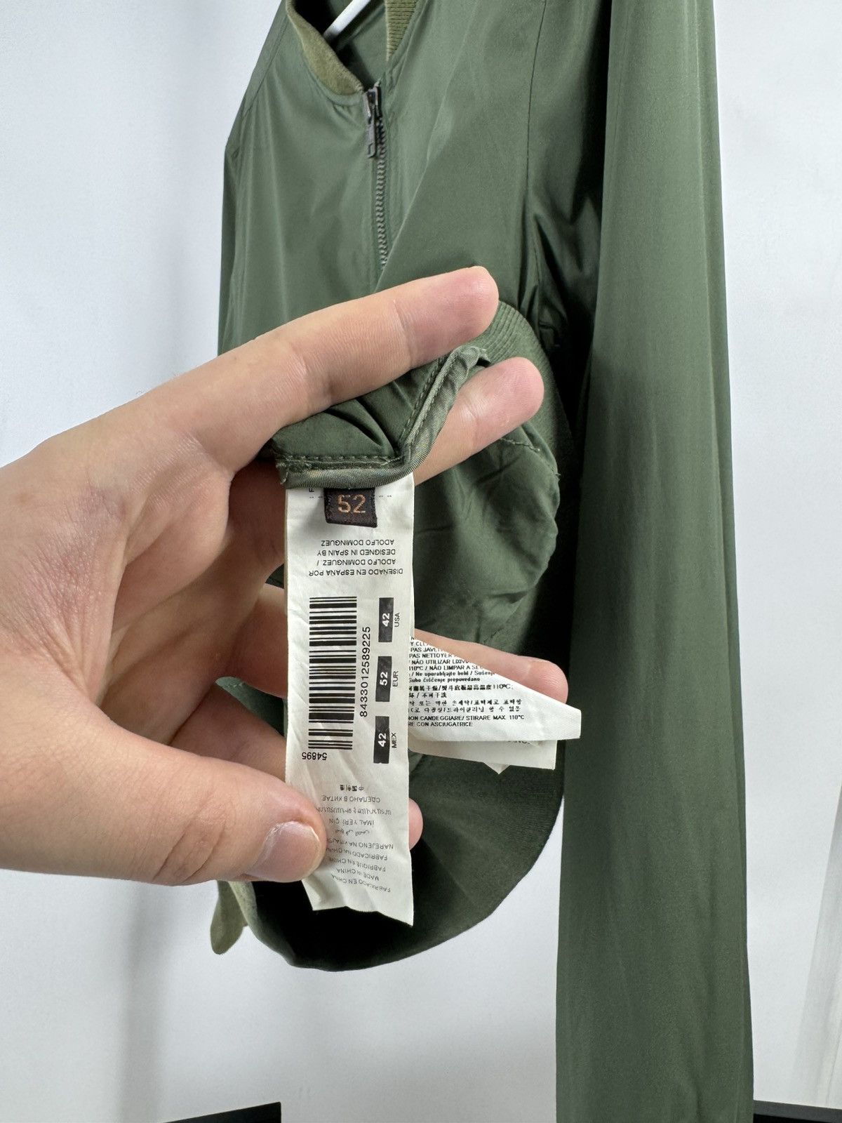 Adolfo Dominguez Rare Adolfo Dominguez Bomber Size US L / EU 52-54 / 3 - 7 Thumbnail