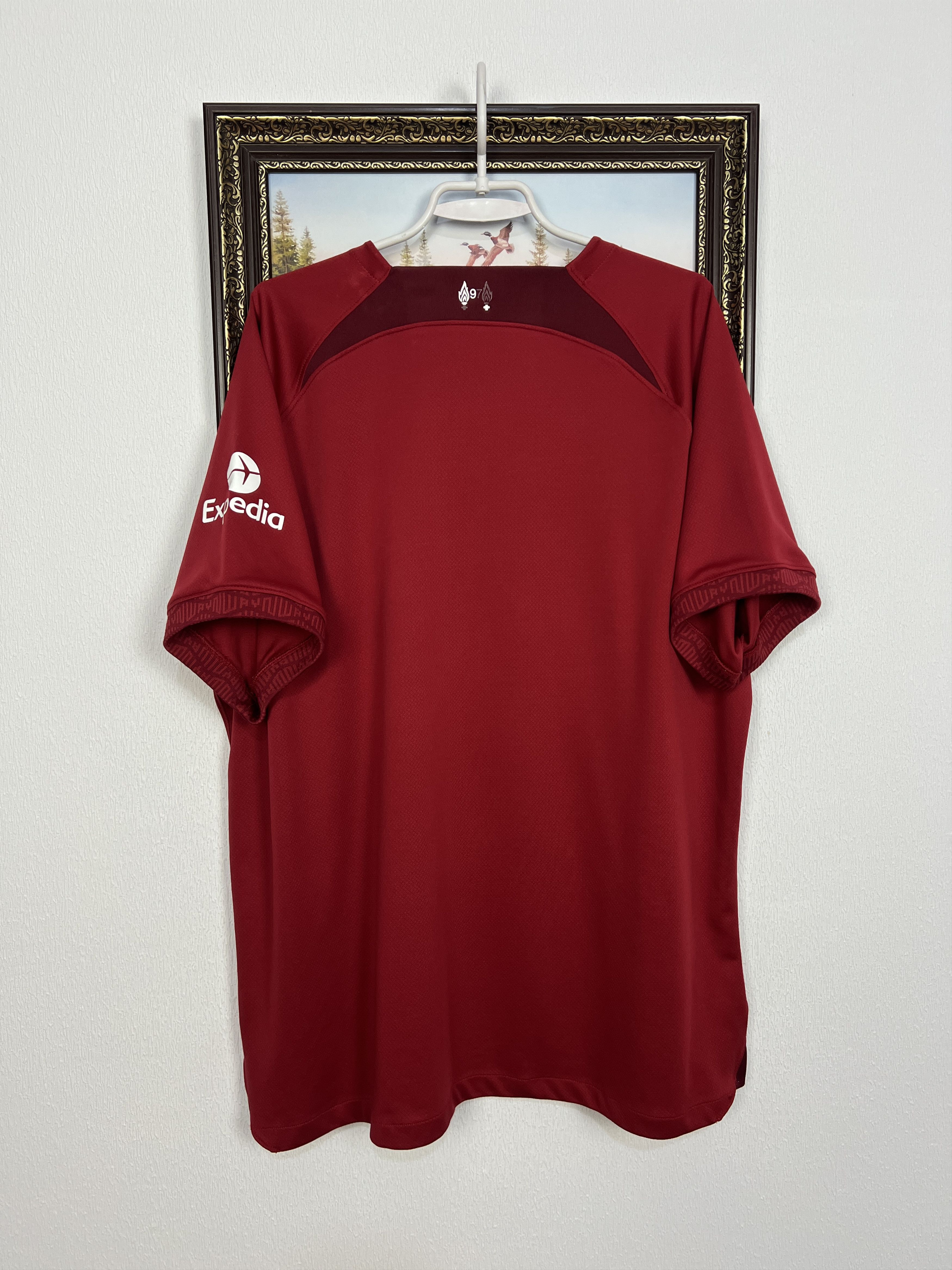 Nike Liverpool Home football shirt 2022 Soccer Nike Jersey Trikot Size US XXL / EU 58 / 5 - 8 Thumbnail