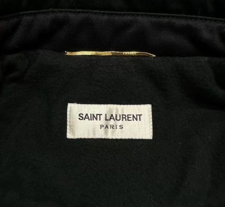 Saint Laurent Paris × Yves Saint Laurent Saint Laurent SLP Embroidered Pilot Jacket2410-Nextarrow Size XS / US 0-2 / IT 36-38 - 3 Thumbnail