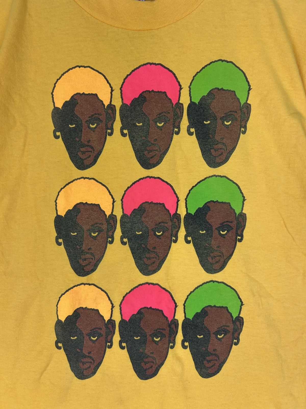 Converse × Vintage Vintage 90s Dennis Rodman Pop Art T-Shirt by Converse – NBA Size US M / EU 48-50 / 2 - 3 Thumbnail