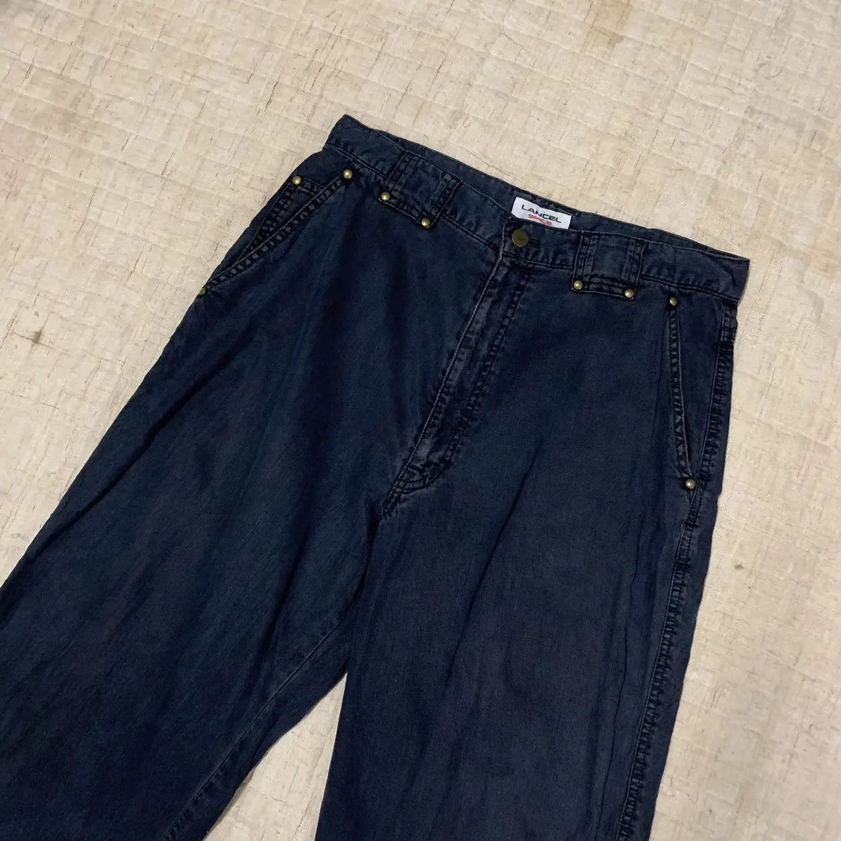 Lancel ⚡️ FLASH SALE ⚡️ LANCEL Spice Paris Embroidery Chino Pants Size US 30 / EU 46 - 4 Thumbnail