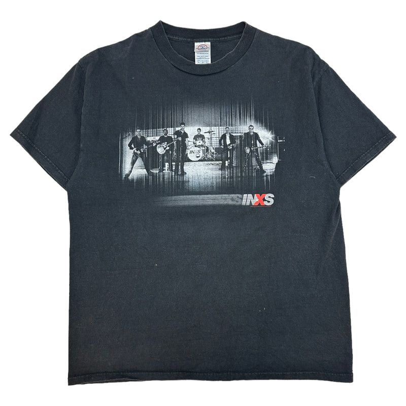 VINTAGE INXS TOUR TEE BLACK